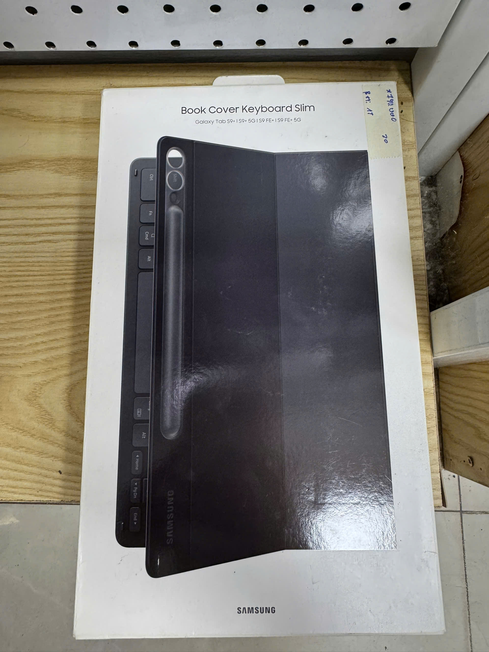 Bao da kèm bàn phím Tab S9 Plus, Đen