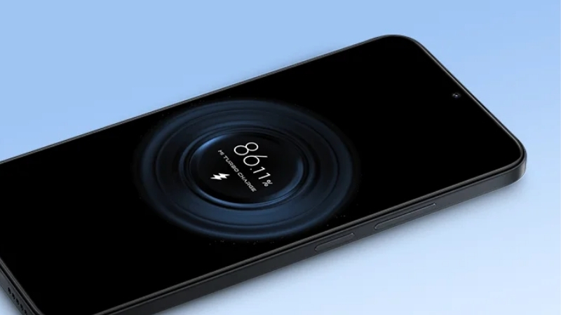 Thời lượng pin 6000mAh và công nghệ sạc nhanh 33W trên Redmi 15C