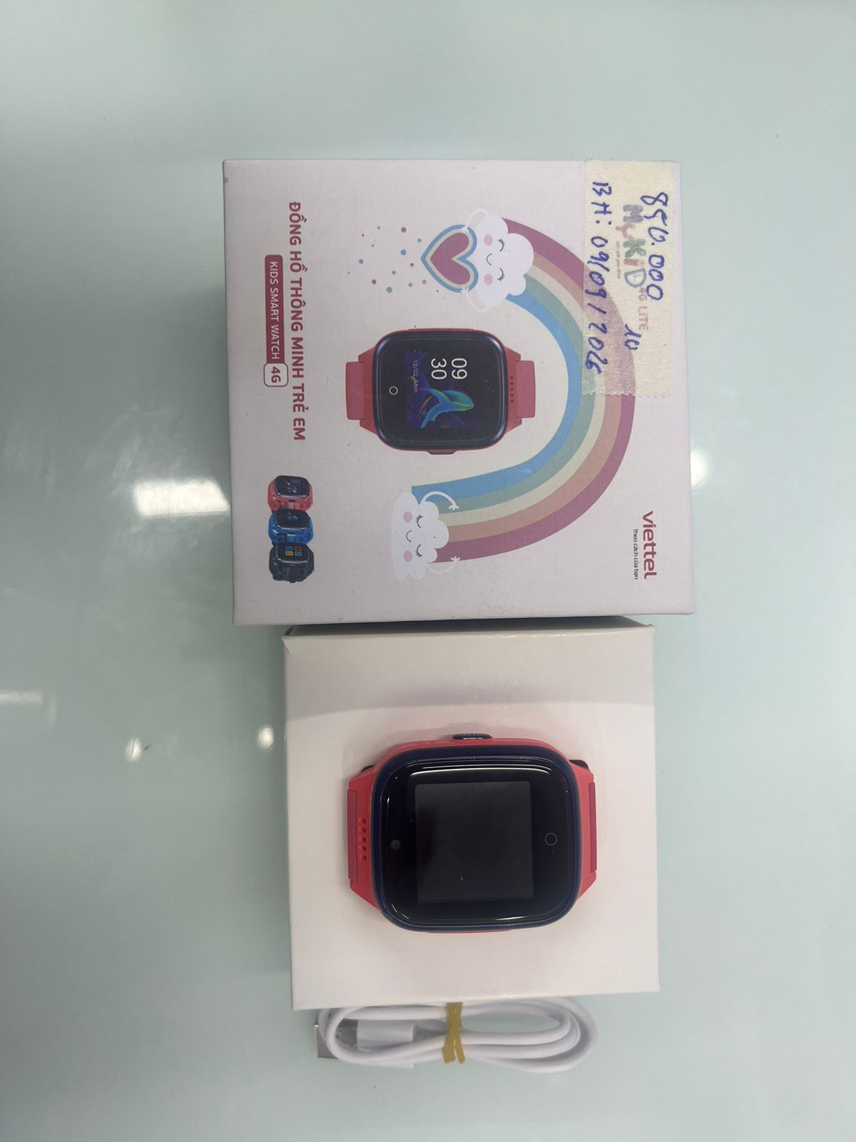 Đồng hồ thông minh trẻ em MyKid 4G Lite, màu hồng 