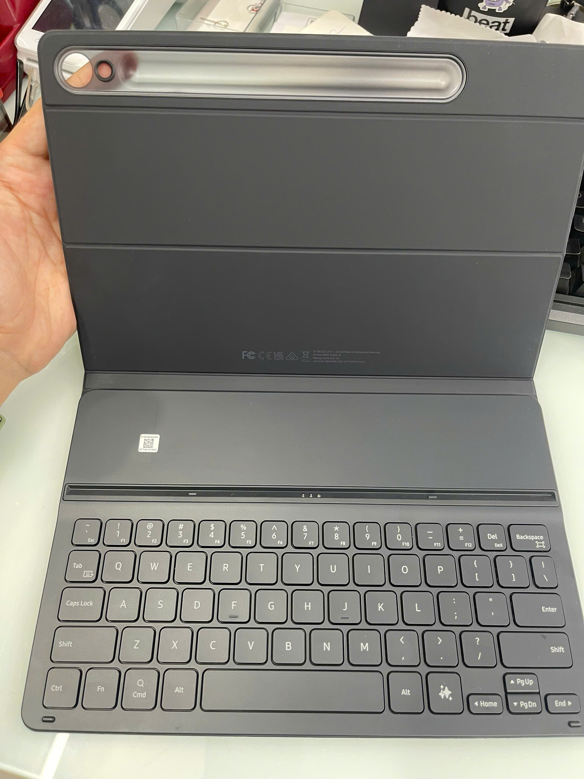 Bao da kèm bàn phím Tab S9 EFDX720UBEGWW, TN - RF7Y401P1CNCIS - EFDX720UBEGZTN