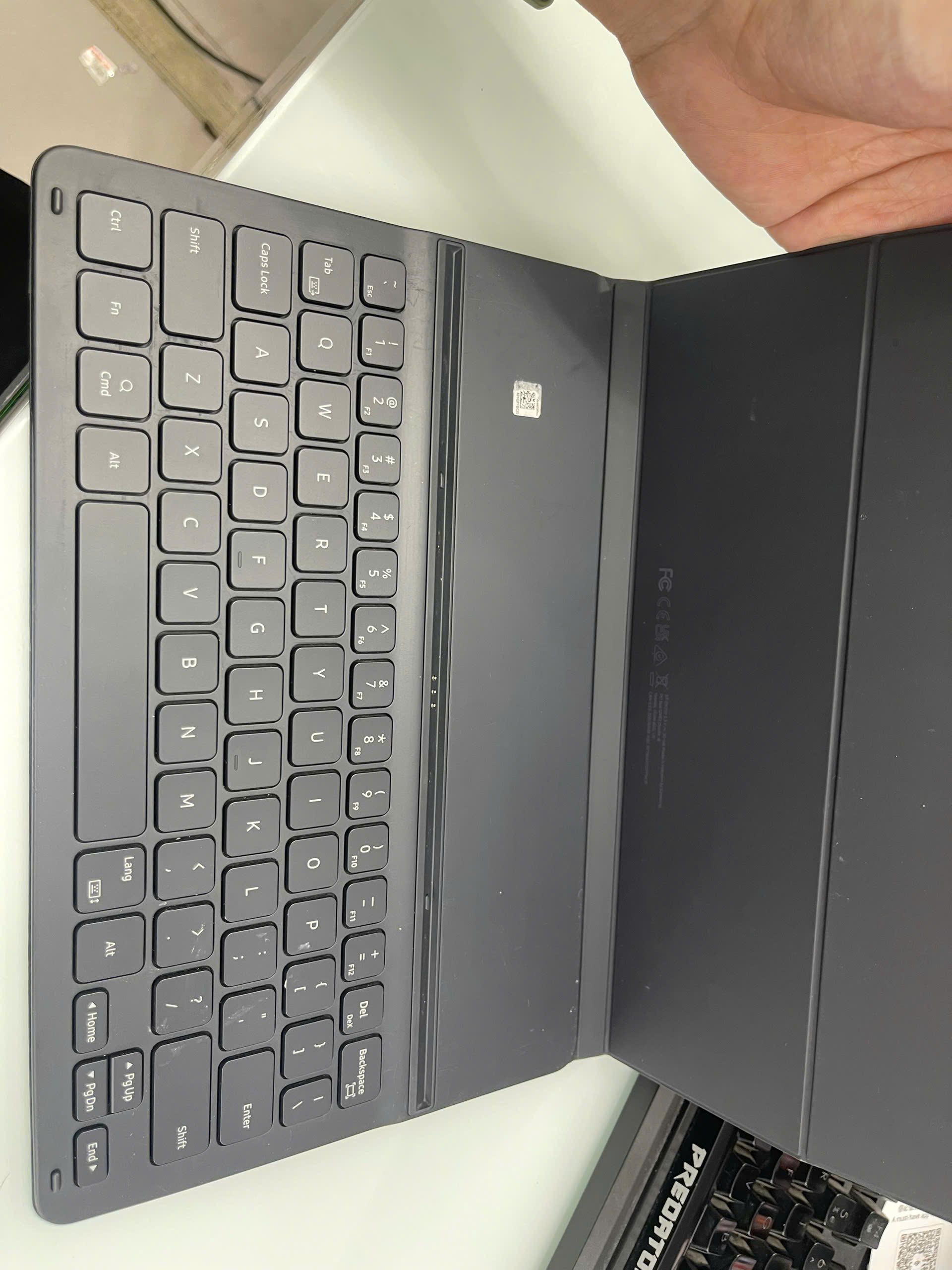 Bao da kèm bàn phím Tab S9, Đen - RF7WA01QPFBCIS - EFDX710UBEGWW