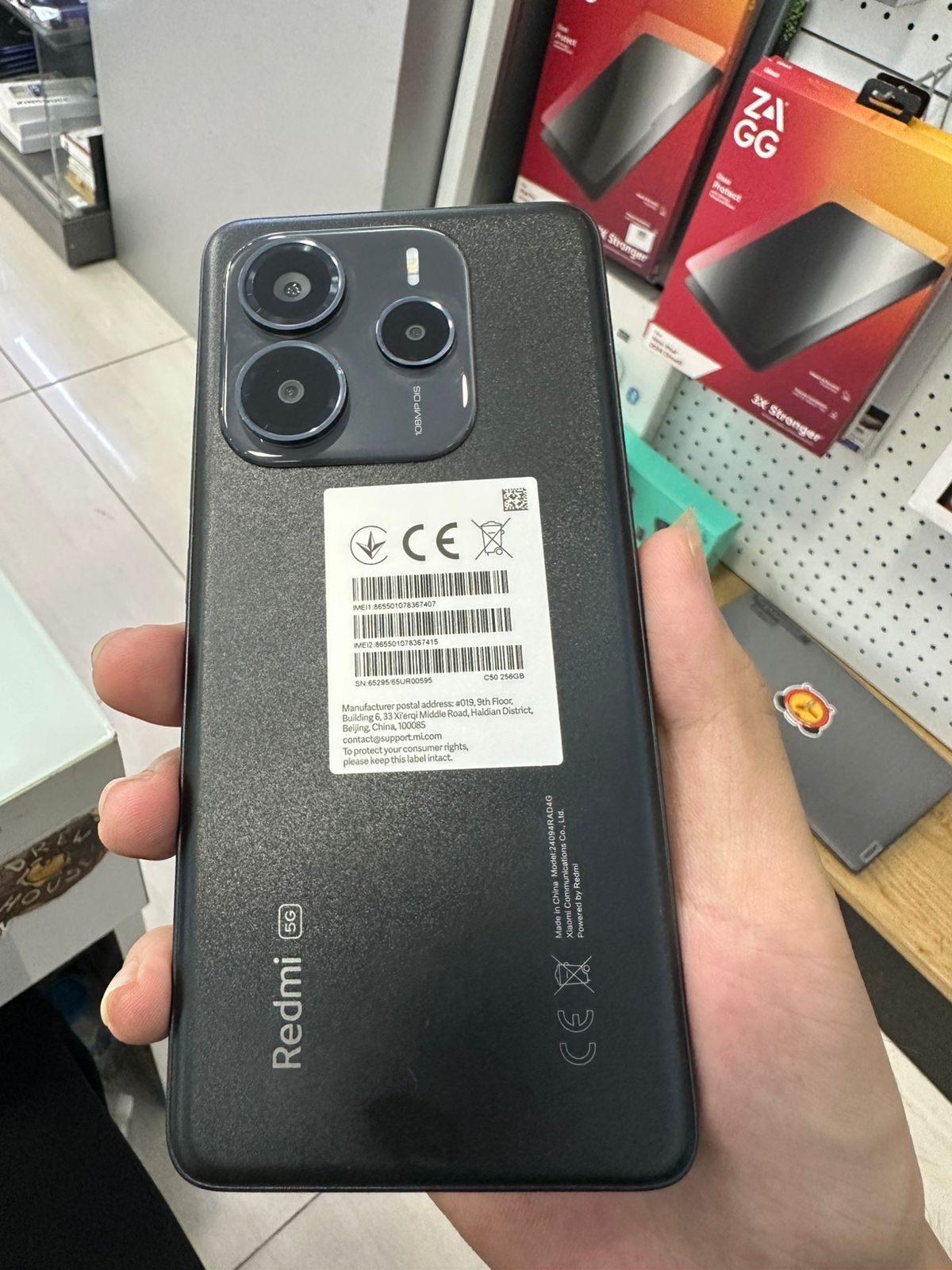 ĐIỆN THOẠI DI ĐỘNG (TEL) REDMI NOTE 14 5G/ Black