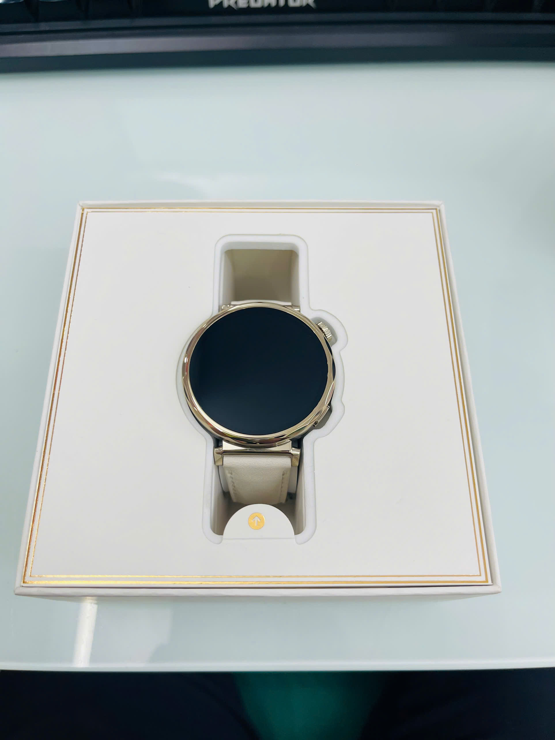 Đồng hồ thông minh HUAWEI JNA-B19 GT5 41mm/DÂY DA/TRẮNG_DEMO(6942103131240_DM) - 35MBB24815100436 - GT541DZTN