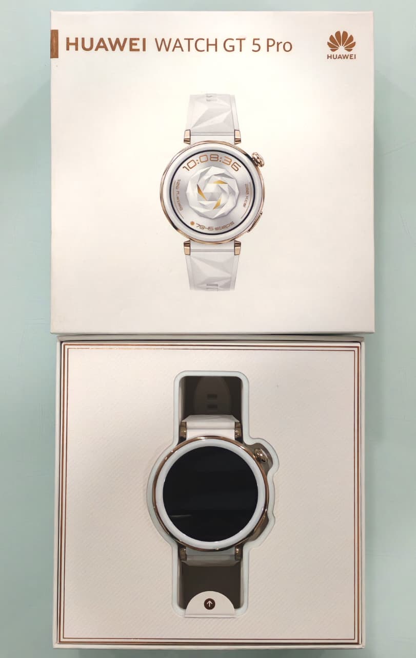 Đồng hồ thông minh HUAWEI JNA-B29 GT5 Pro 42mm dây trắng