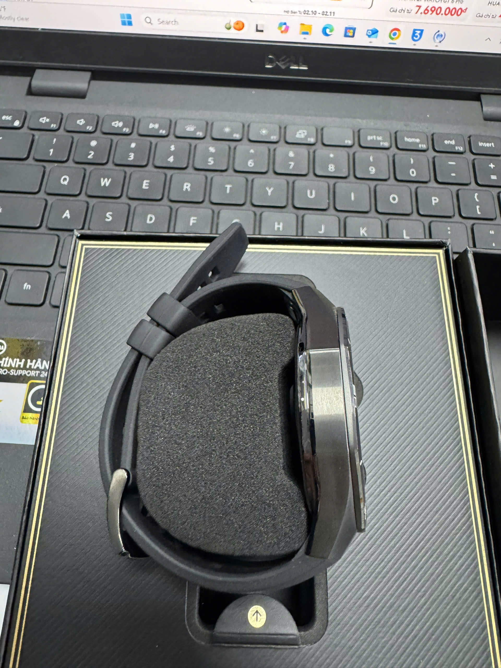 Đồng hồ thông minh HUAWEI VLI-B29 GT5 Pro 46mm/DÂY Fluoroelastomer/ADU ĐEN_DEMO