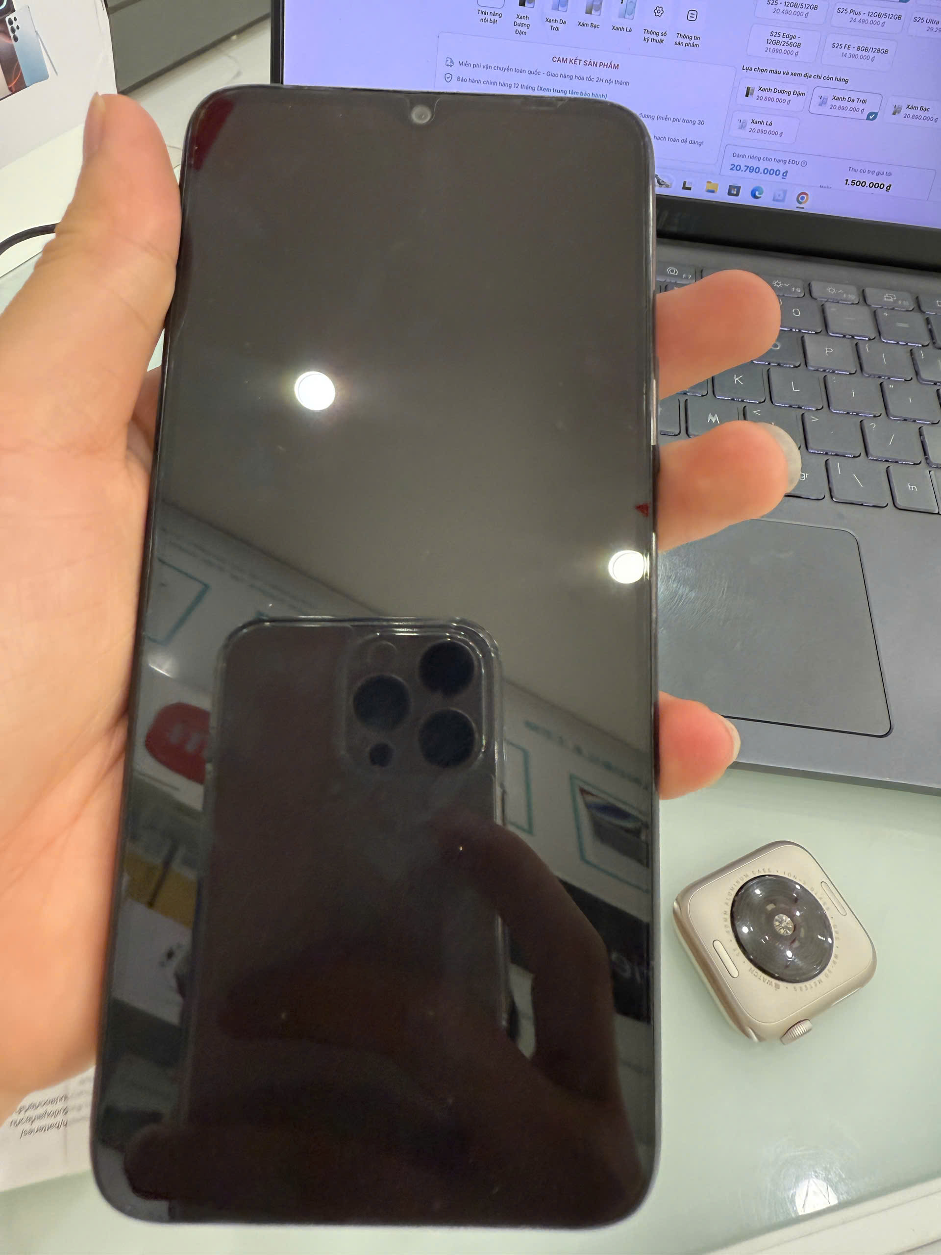 Điện thoại thông minh Honor X5b Plus (4+128GB) Đen (Midnight Black)