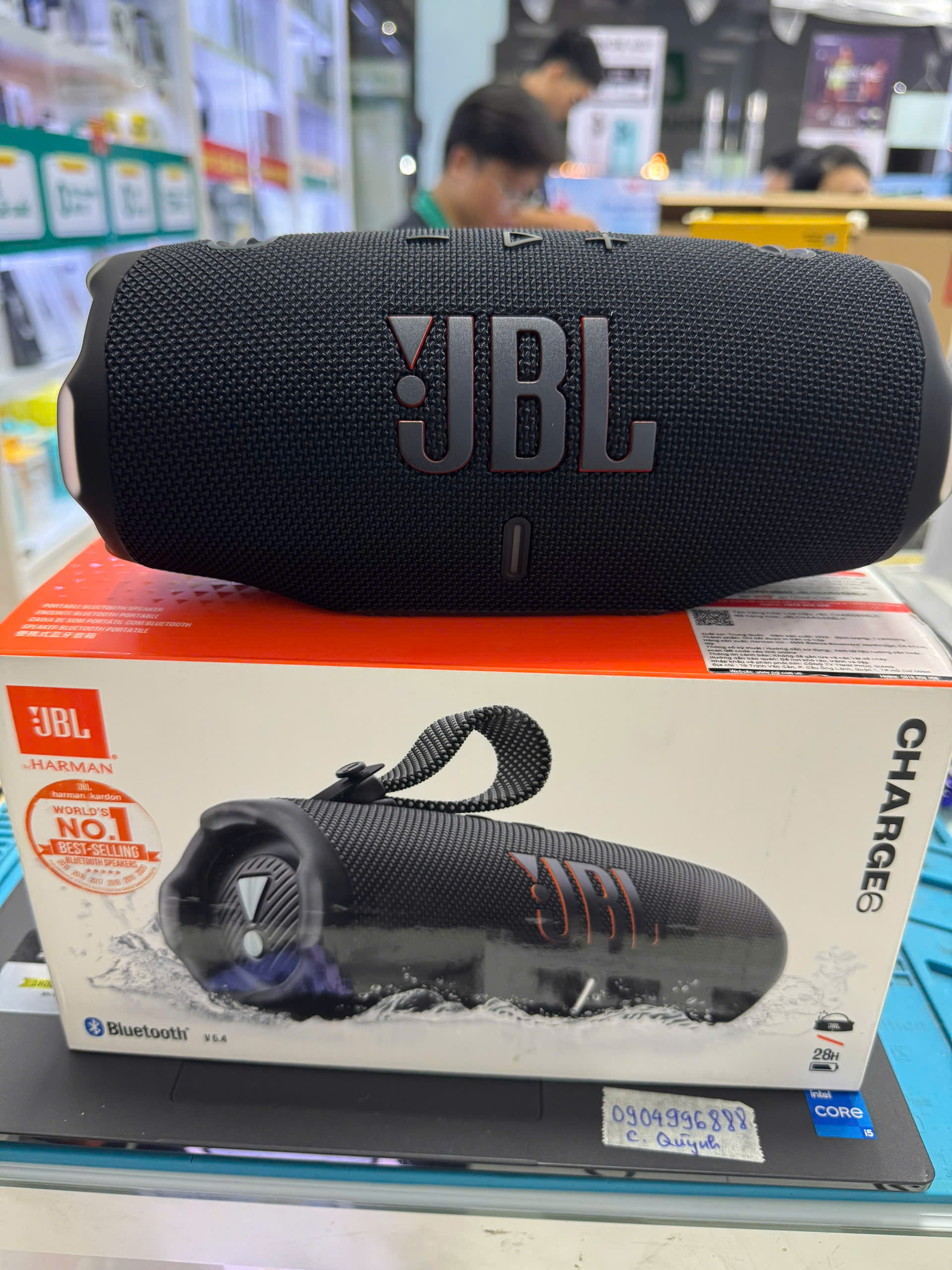 Loa Bluetooth JBL Charge 6 - Black
