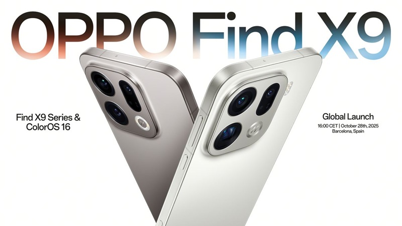Điện thoại OPPO Find X9. Điện thoại OPPO Find X9.