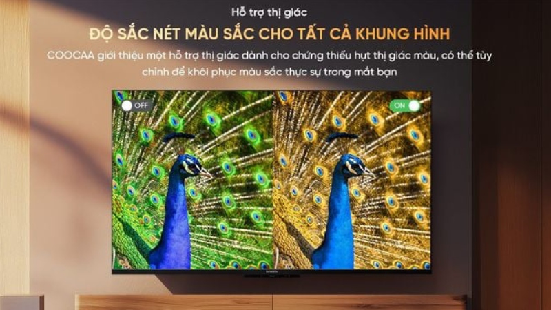 Công nghệ hiển thị sắc nét.