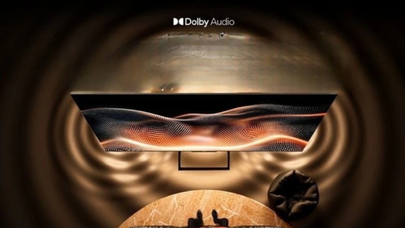 Giải trí trọn vẹn với âm thanh Dolby Audio.