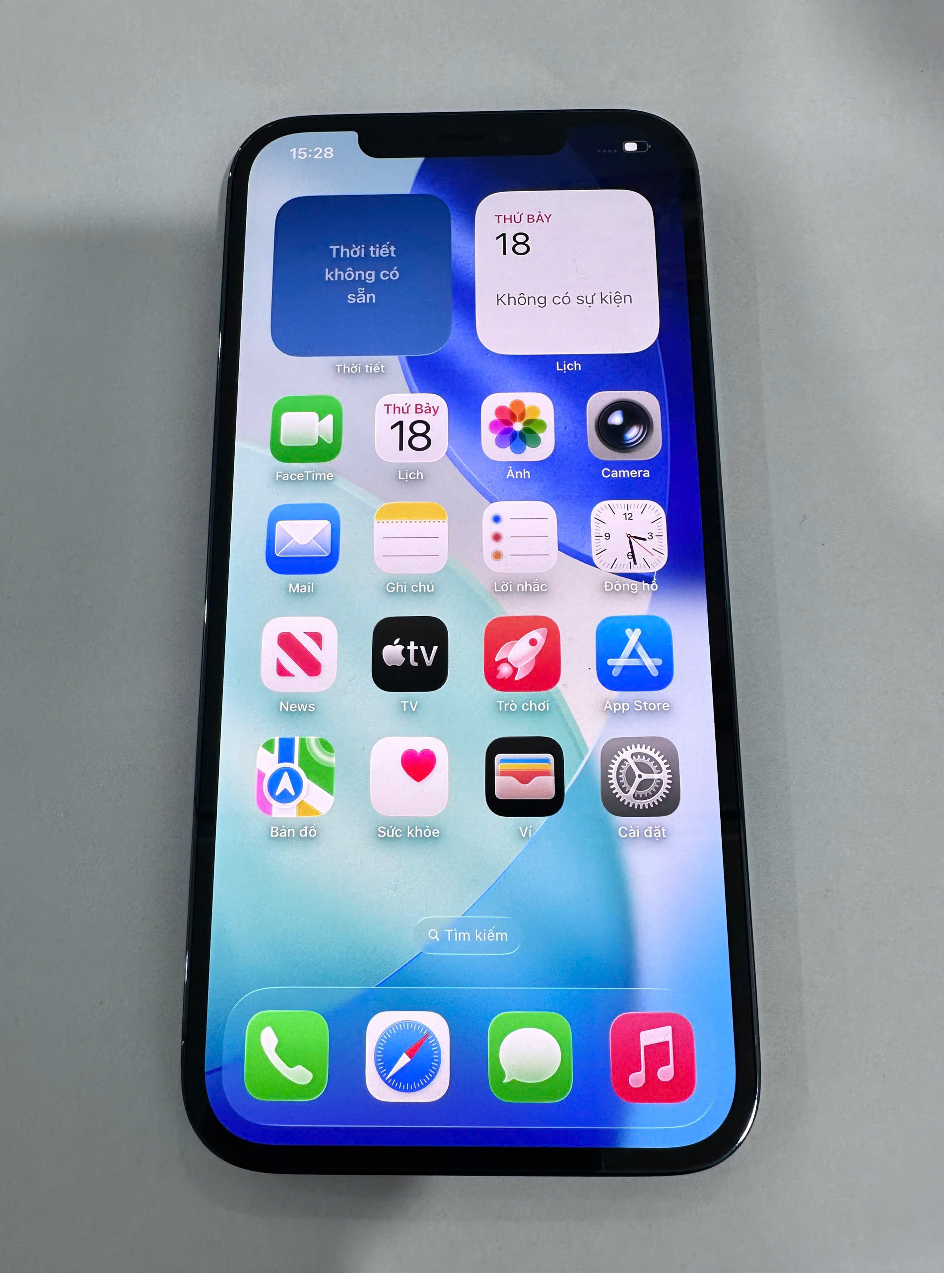 ĐTDĐ Apple iPhone 12 Pro Max 256GB Pacific Blue - Cũ - 231A CẦN THƠ