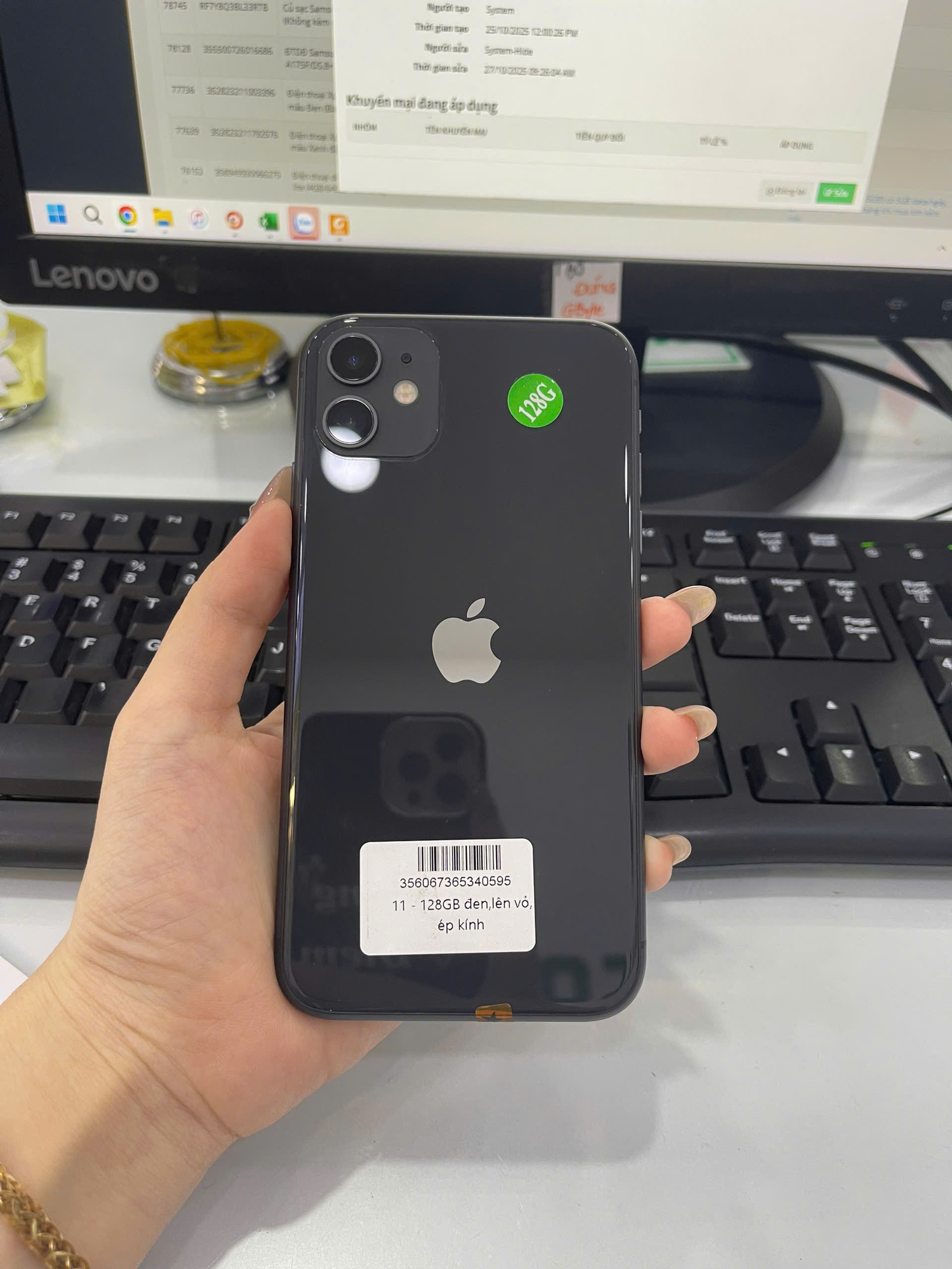 Iphone 11 128GB Cũ - Black