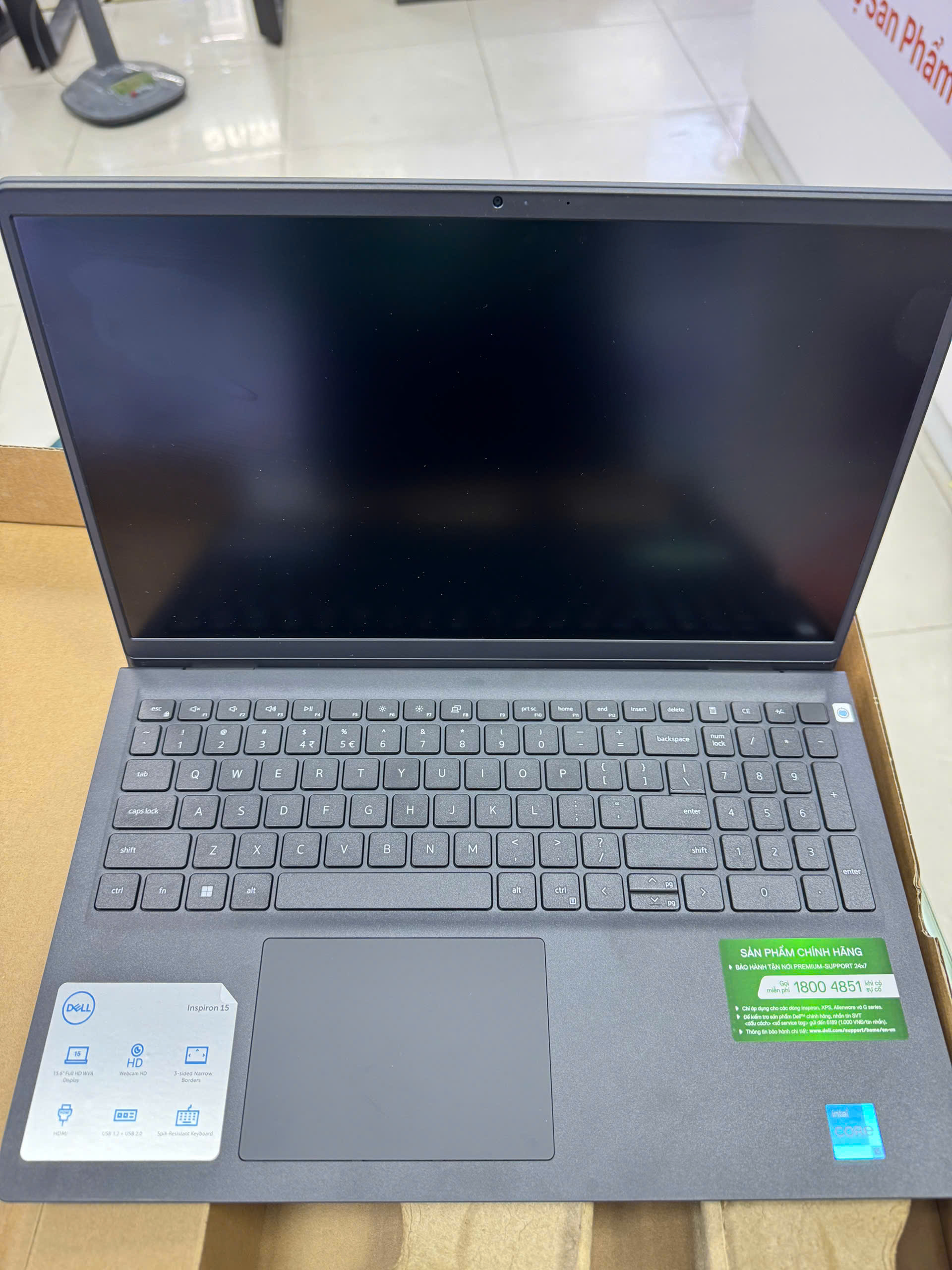 Máy tính xách tay Dell Inspiron 15 3530, i5-1334U, 8GB, 512GBSSD, Intel Iris Xe Graphics, 15.6FHD, 3C41Wh