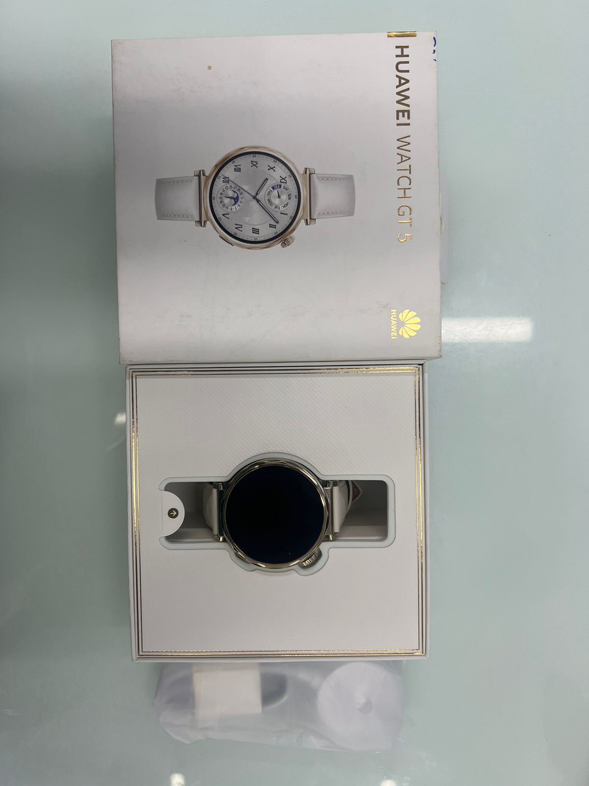 Đồng hồ thông minh HUAWEI JNA-B19 GT5 41mm/DÂY DA/TRẮNG