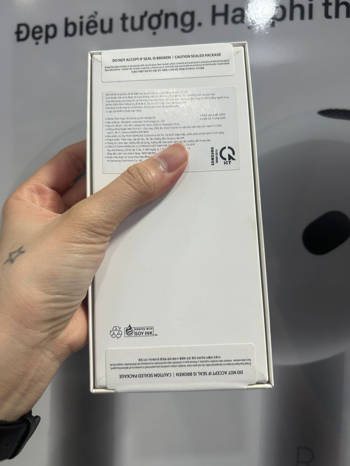 ĐTDĐ Samsung A06 5G, SM-A066B/DS,4+64, Xanh nhạt 