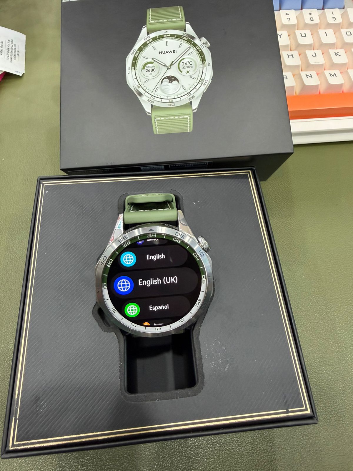    `Đồng hồ thông minh HUAWEI WATCH GT4 46mm (PNX-B19)/Dây Woven/XANH-Hàng TBH-749 Giải Phóng