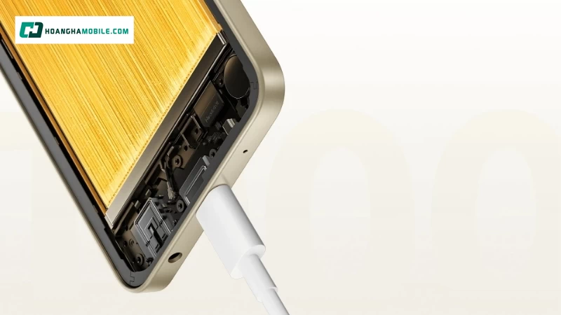 Hỗ trợ sạc công suất 15W. Hỗ trợ sạc công suất 15W.