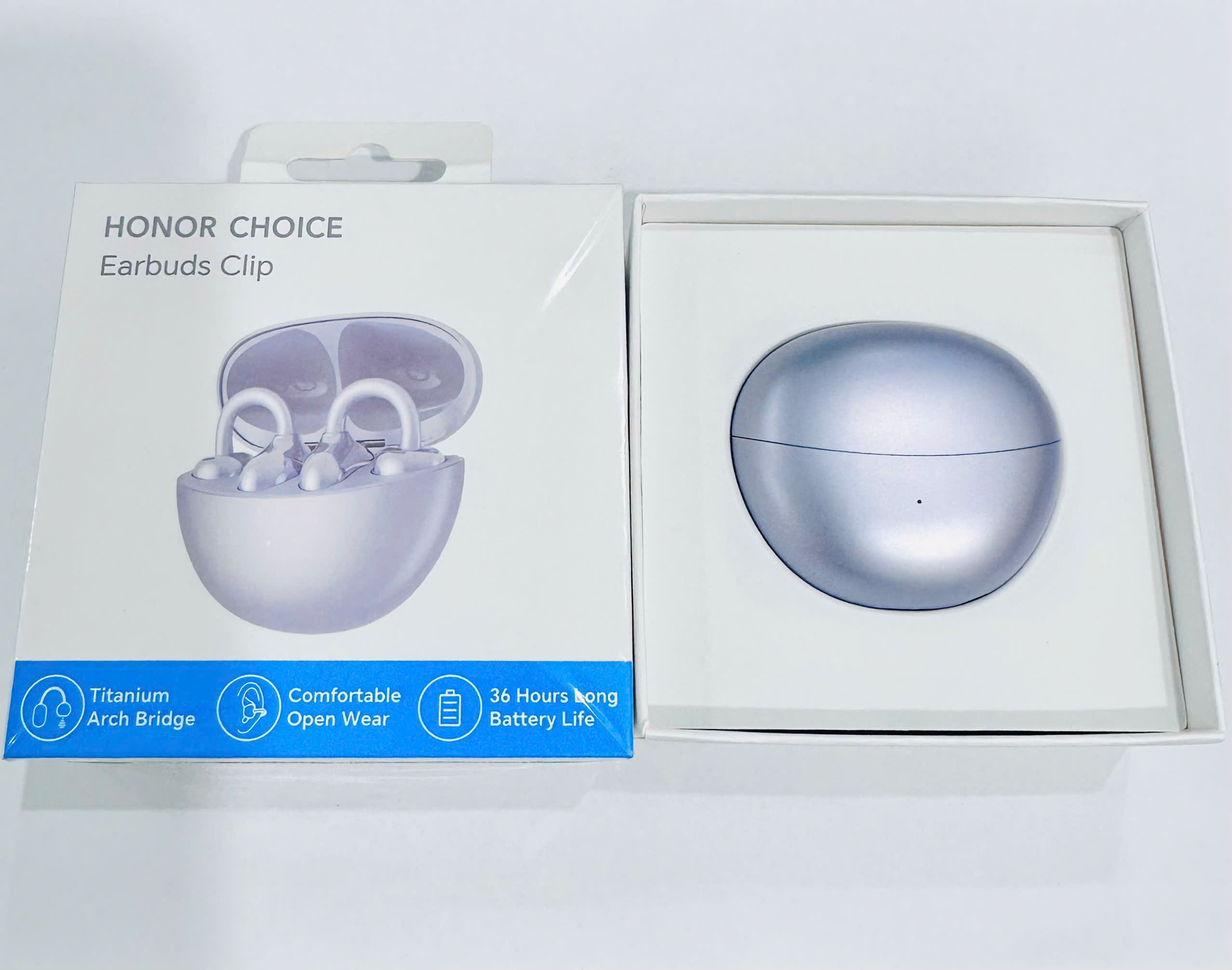 Tai nghe Bluetooth HONOR CHOICE Earbuds Clip Tím (Purple)