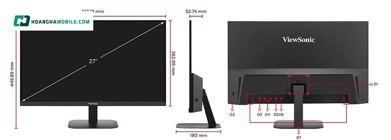 Mua màn hình ViewSonic VA2708-4K-MHD chính hãng, giá tốt tại Hoàng Hà Mobile Mua màn hình ViewSonic VA2708-4K-MHD chính hãng, giá tốt tại Hoàng Hà Mobile