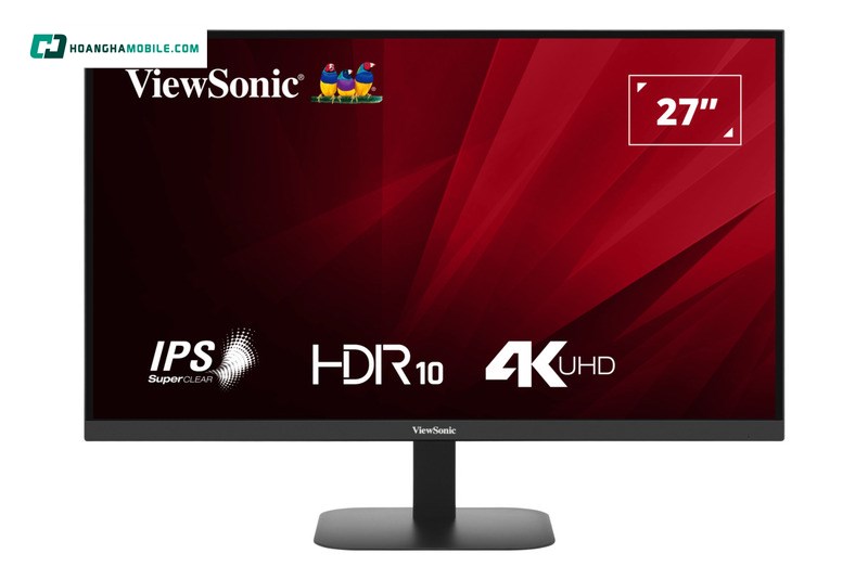 Thiết kế hiện đại và kết nối đa dạng của màn hình ViewSonic VA2708-4K-MHD Thiết kế hiện đại và kết nối đa dạng của màn hình ViewSonic VA2708-4K-MHD
