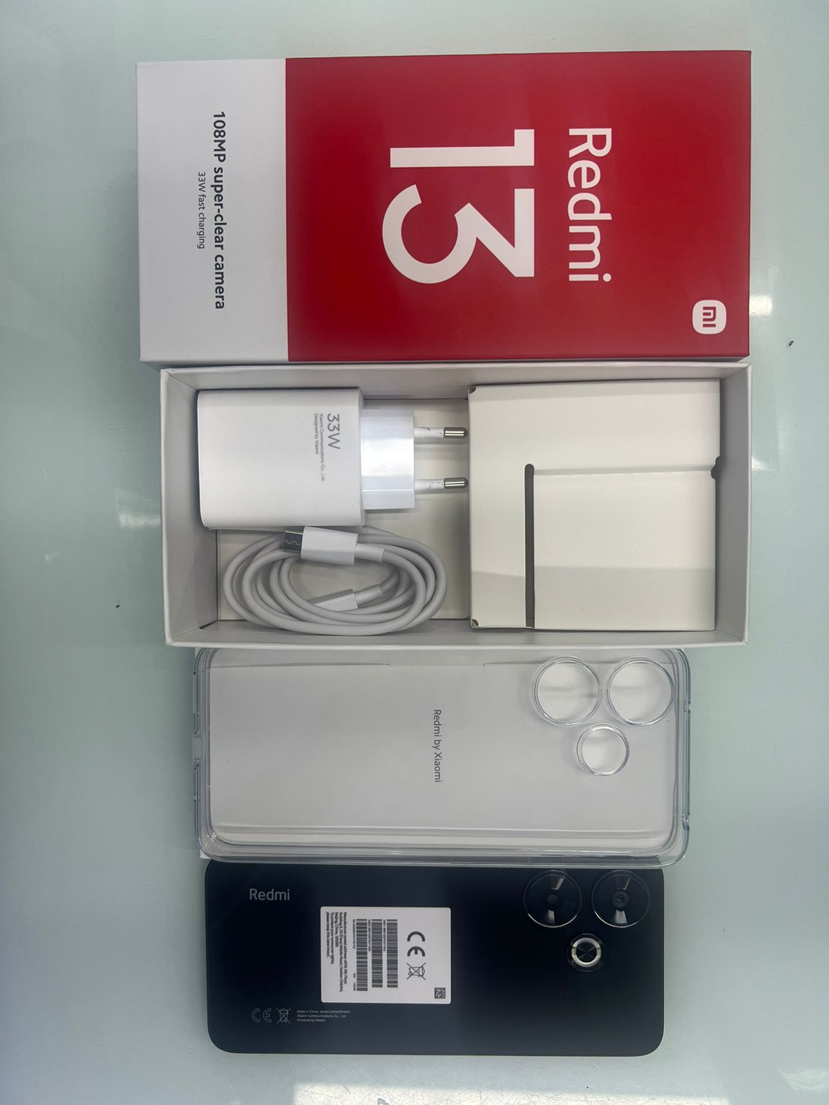 Điện thoại di động Redmi 13 Midnight Black 8GB RAM 128GB ROM (2404ARN45A)_MZB0GYYEU