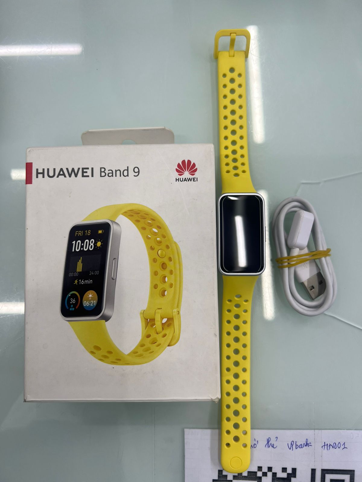 VÒNG ĐEO TAY THÔNG MINH (BAND) HUAWEI KIM-B19 Band 9/TN (Yellow) (6942103118074)