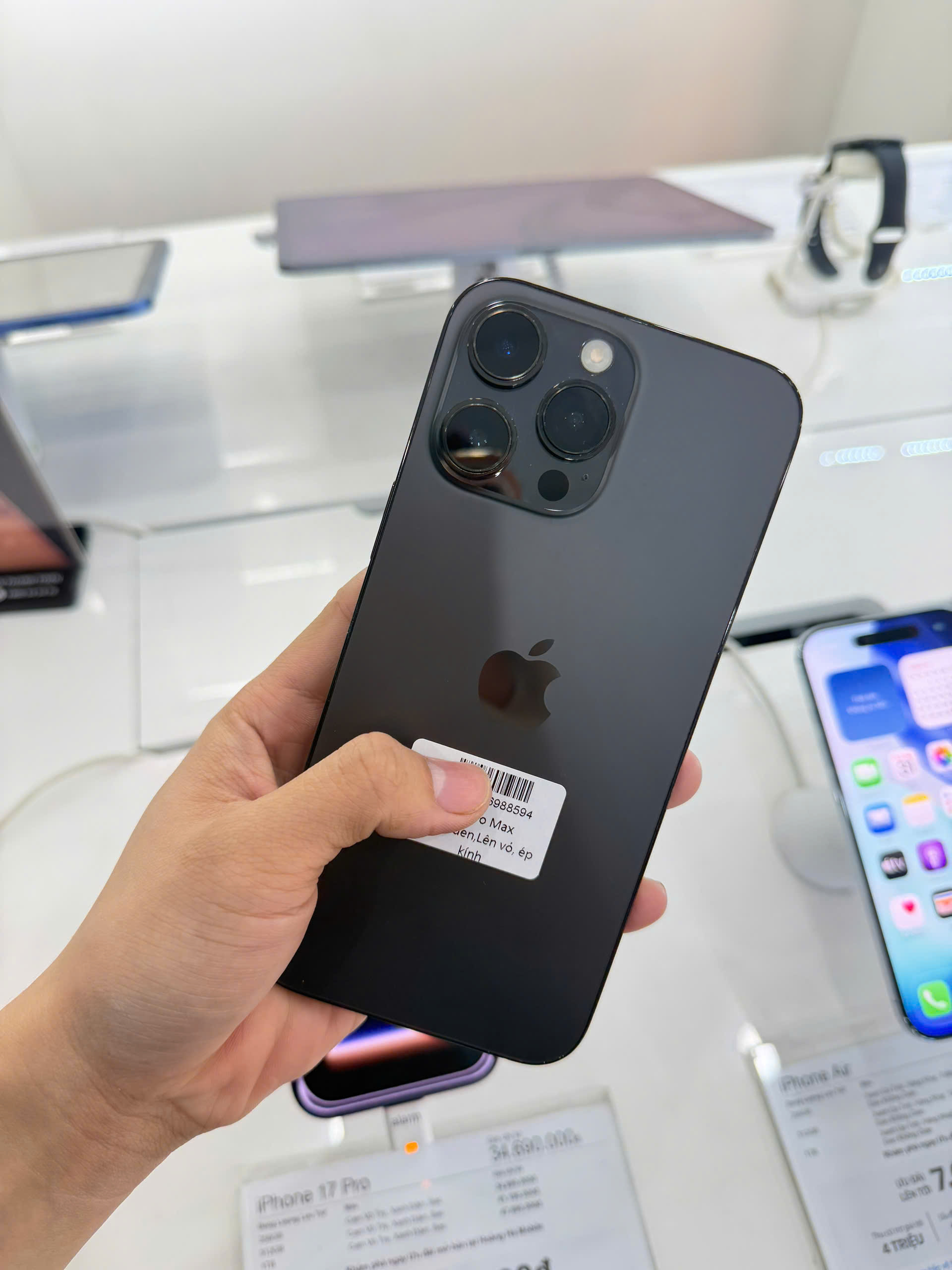 ĐTDĐ Apple iPhone 14 Pro Max 256GB Space Black - Cũ 