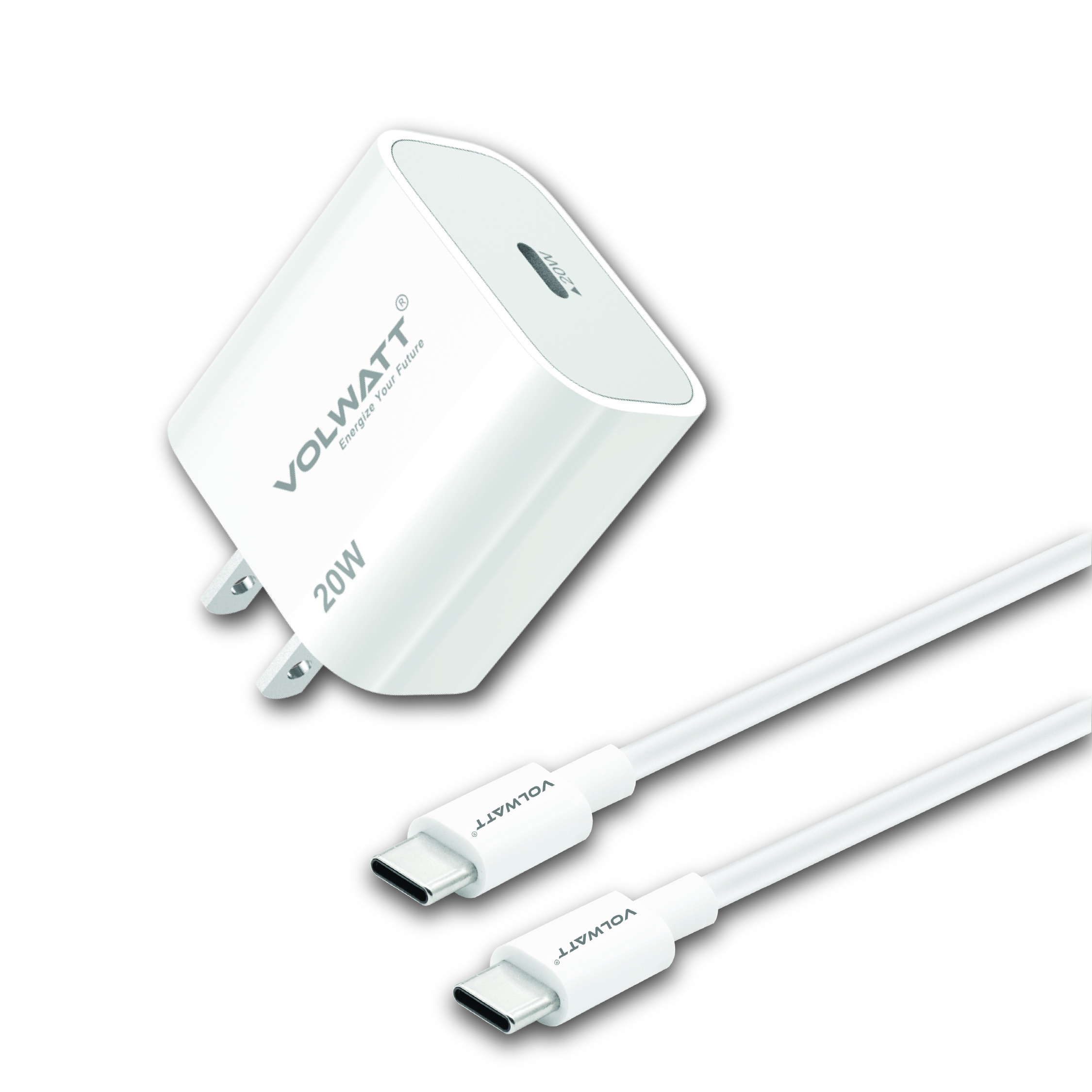 Bộ sạc nhanh Volwatt 20w C to C