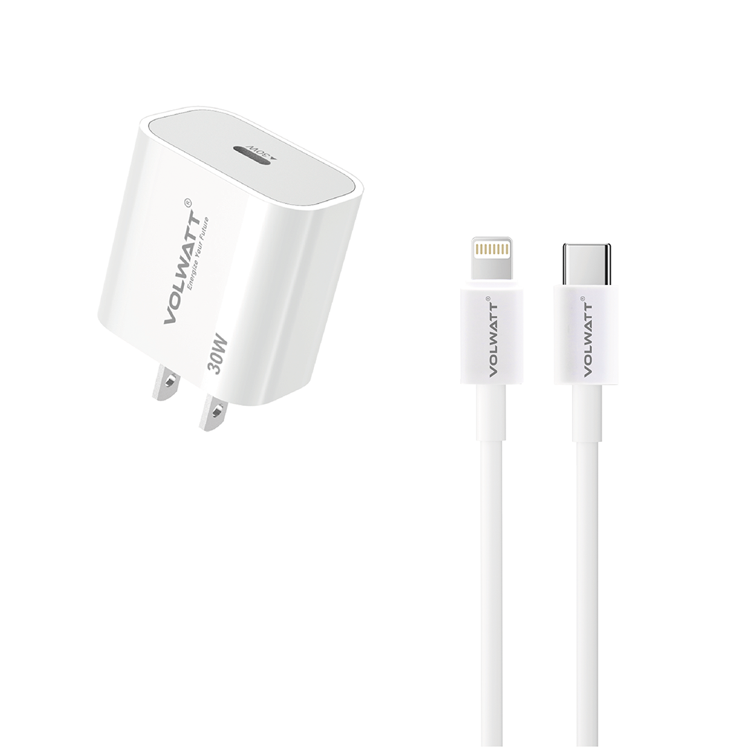 Bộ sạc siêu nhanh 30w C to Lightning