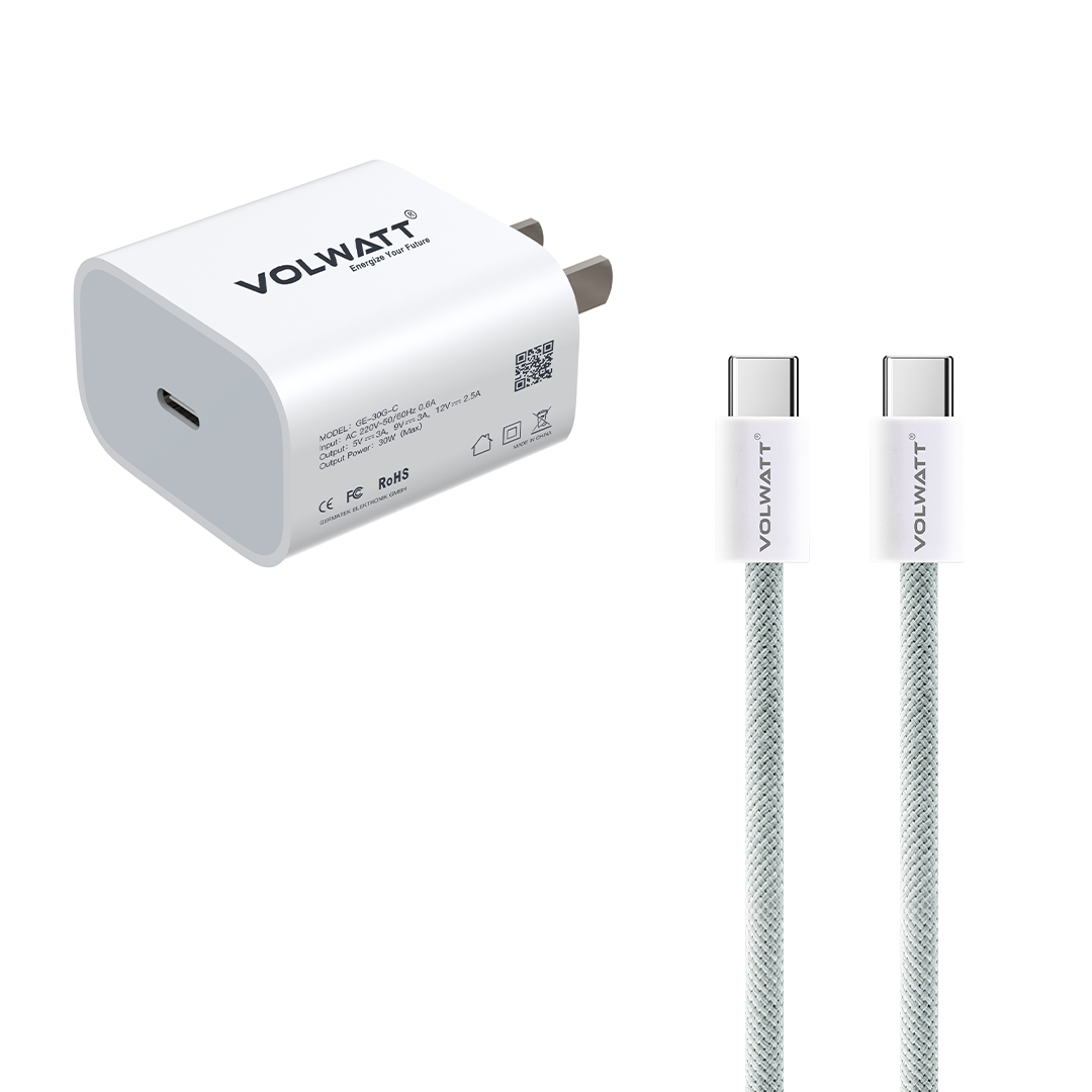 Bộ sạc siêu nhanh 30W C to C