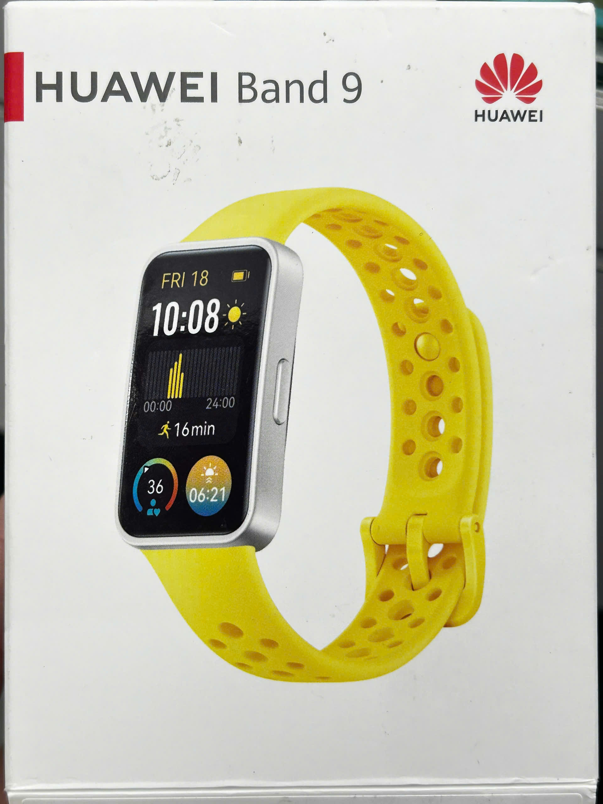 VÒNG ĐEO TAY THÔNG MINH (BAND) HUAWEI KIM-B19 Band 9/TN (Yellow) (6942103118074) - 22HTQ24331004401 - HBAND91ZTN