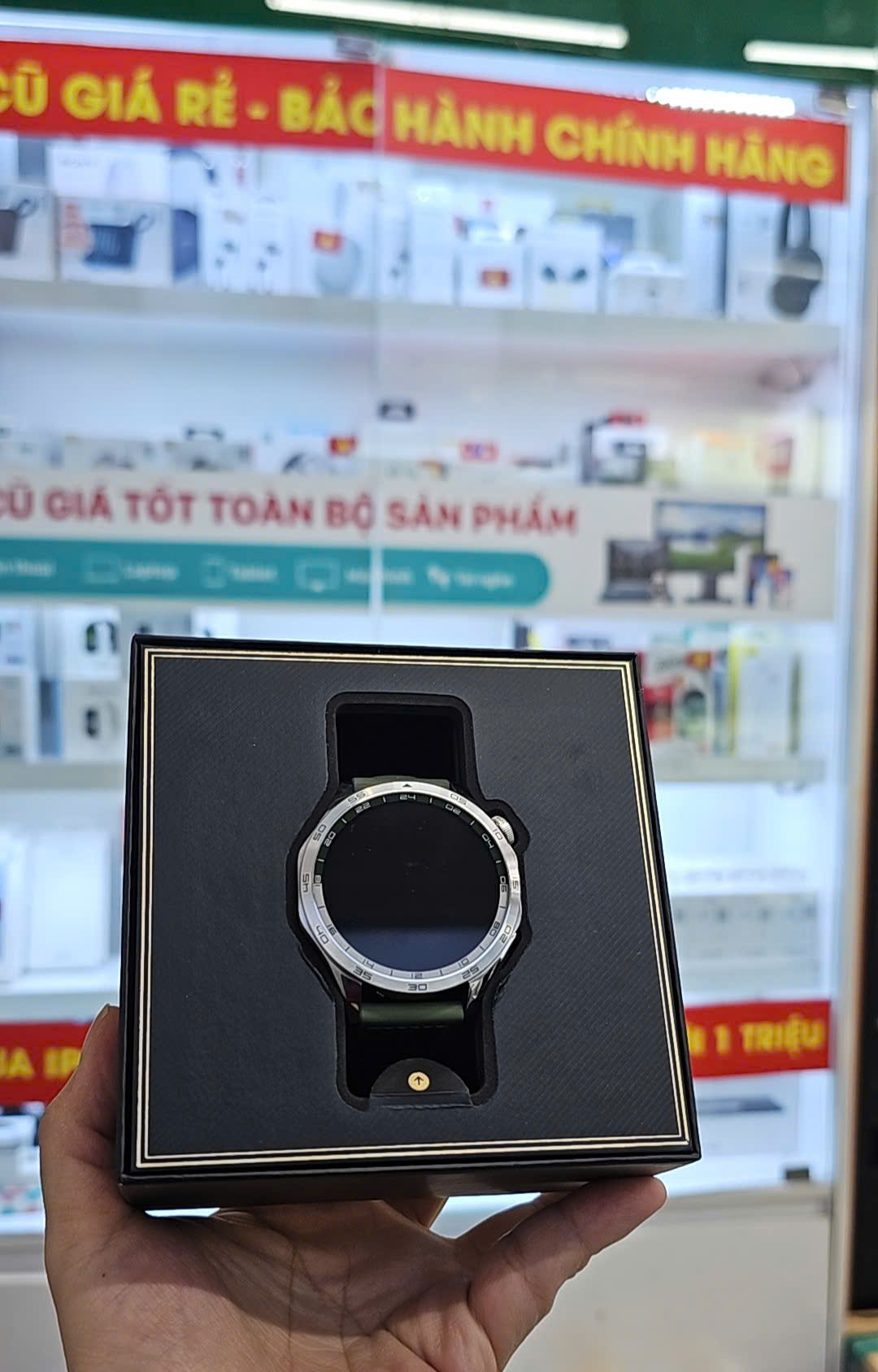 Đồng hồ thông minh HUAWEI WATCH GT4 46mm (PNX-B19)/Dây Woven/XANH -  Cũ