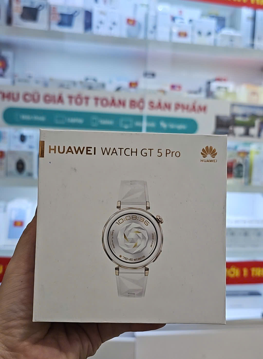 Đồng hồ thông minh HUAWEI JNA-B29 GT5 Pro 42mm/DÂY Fluoroelastomer/ADU TRẮNG - Cũ