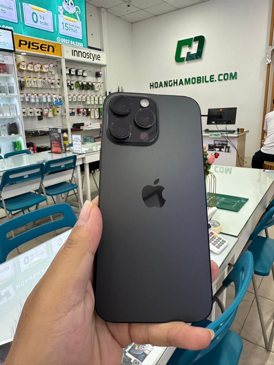 ĐTDĐ Apple iPhone 16 Pro Max 256GB Black Titanium CŨ