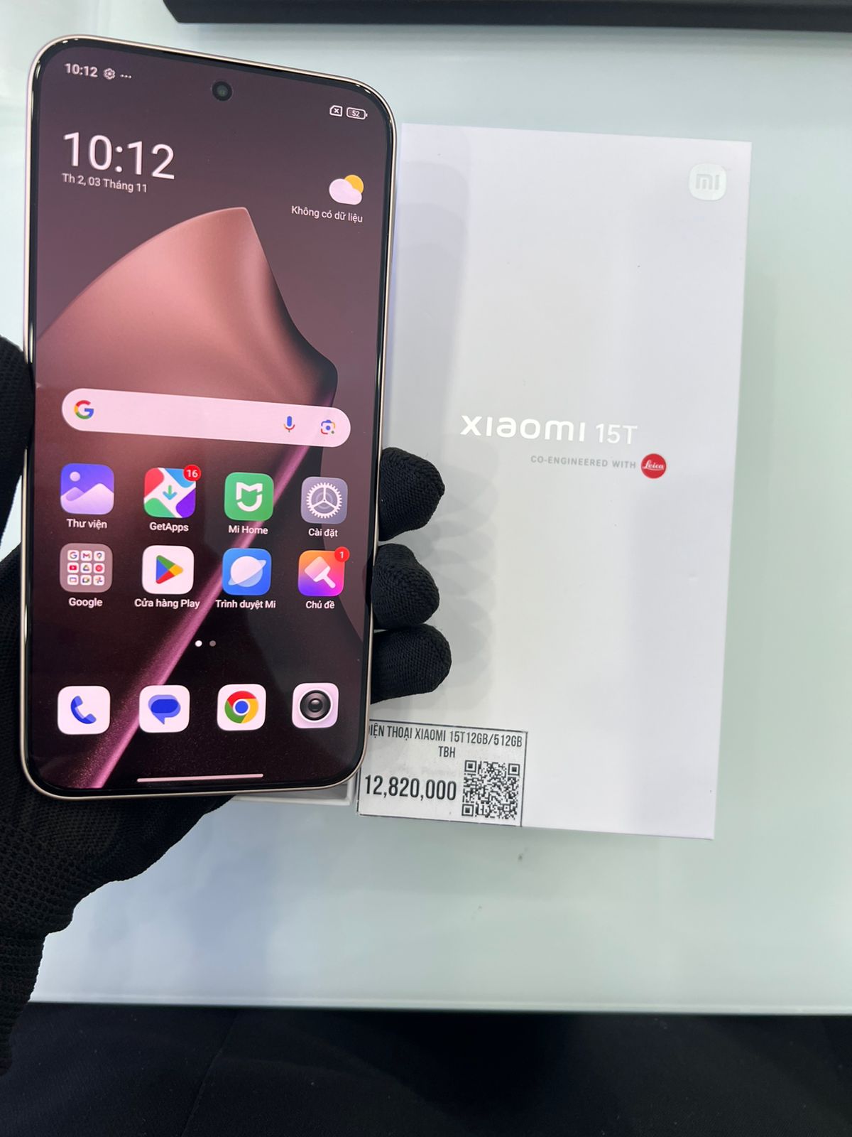 ĐIỆN THOẠI DI ĐỘNG (TEL) XIAOMI 15T 6.83"/MTK D8400 Ultra/12G/512G/50+50+12MP/32MP/5500mAh (25069PTEBG)/VÀNG (6932554451400) - 8