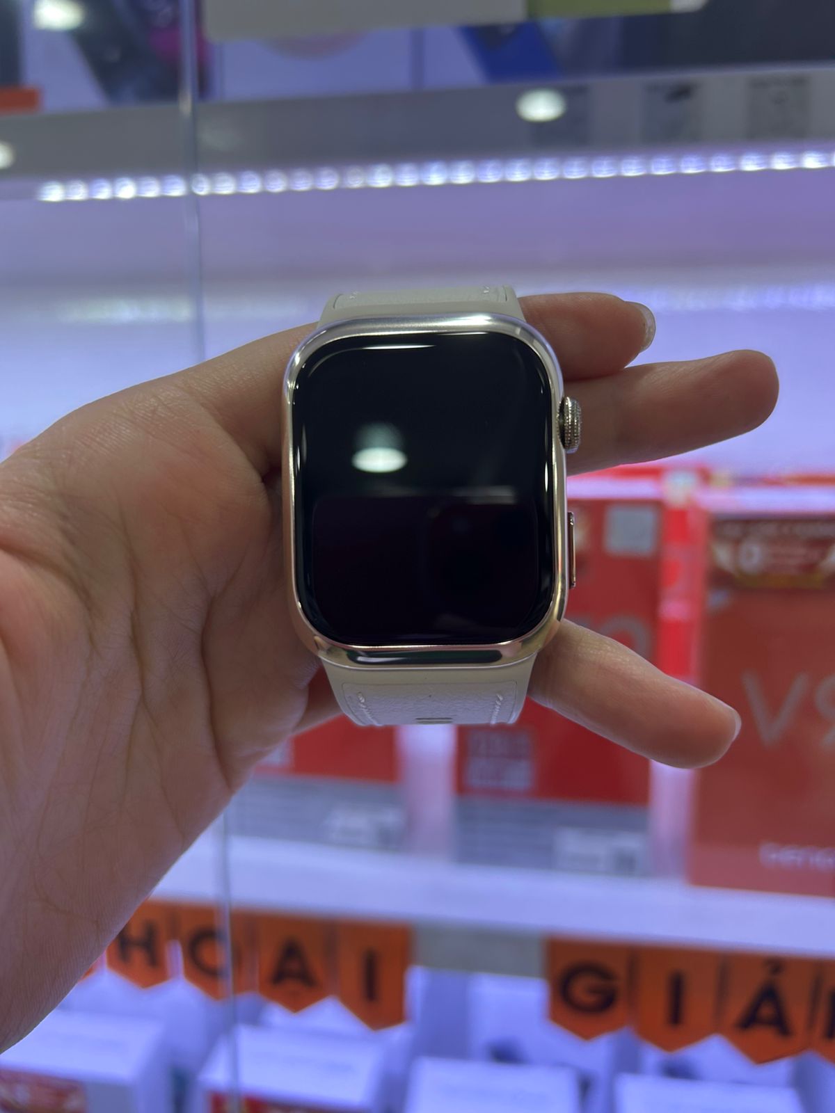 ĐỒNG HỒ THÔNG MINH(WATCH)HUAWEI LCA-B11 D2/DÂY DA/ĐO HUYẾT ÁP/TRẮNG(6942103131769)