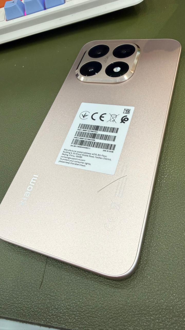 ĐIỆN THOẠI DI ĐỘNG (TEL) XIAOMI 15T 6.83"/MTK D8400 Ultra/12G/512G/50+50+12MP/32MP/5500mAh (25069PTEBG)/VÀNG  -TBH 