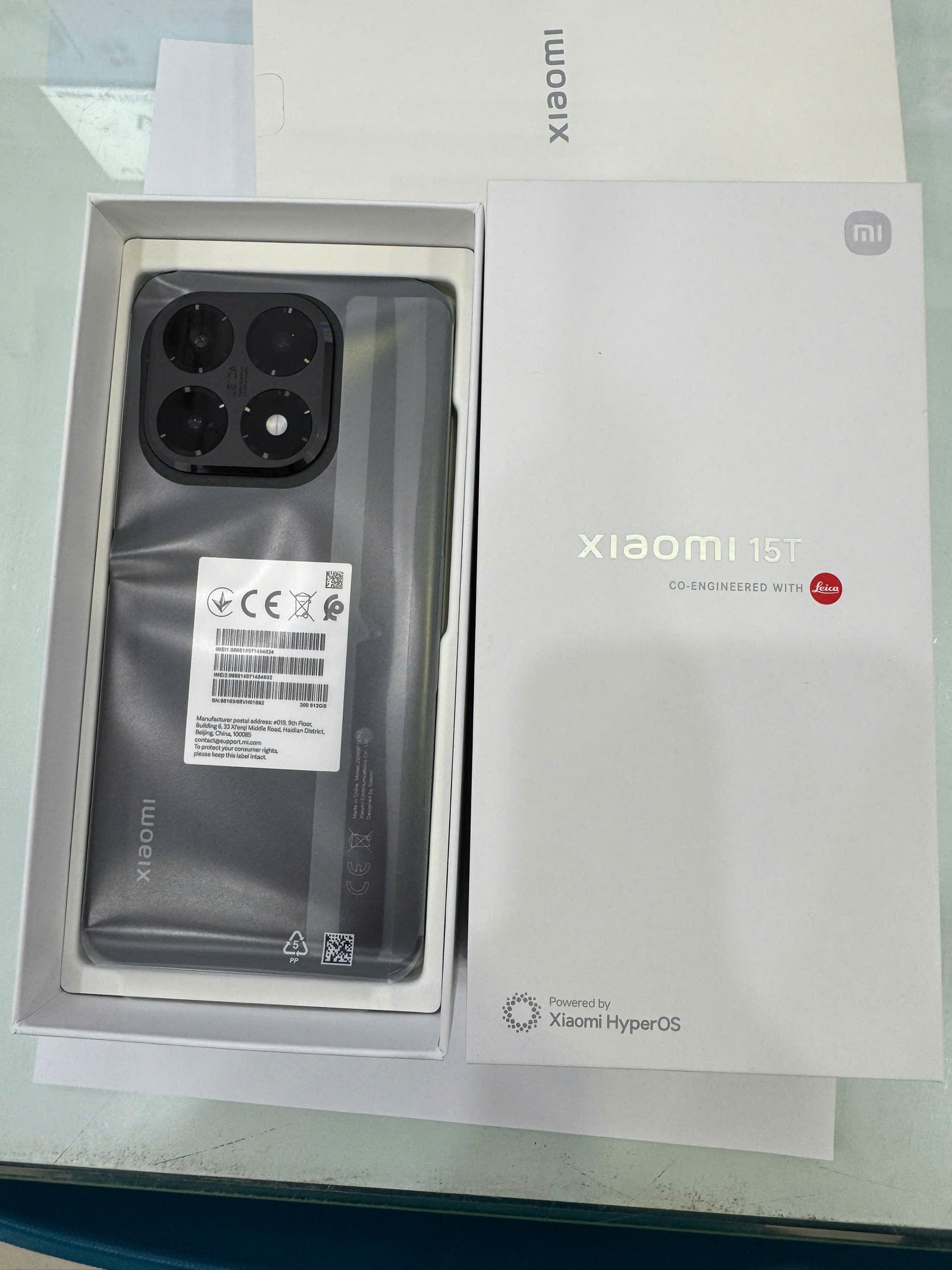 ĐIỆN THOẠI DI ĐỘNG (TEL) XIAOMI 15T 6.83"/MTK D8400 Ultra/12G/512G/50+50+12MP/32MP/5500mAh (25069PTEBG)/ĐEN (6932554448981) - 86