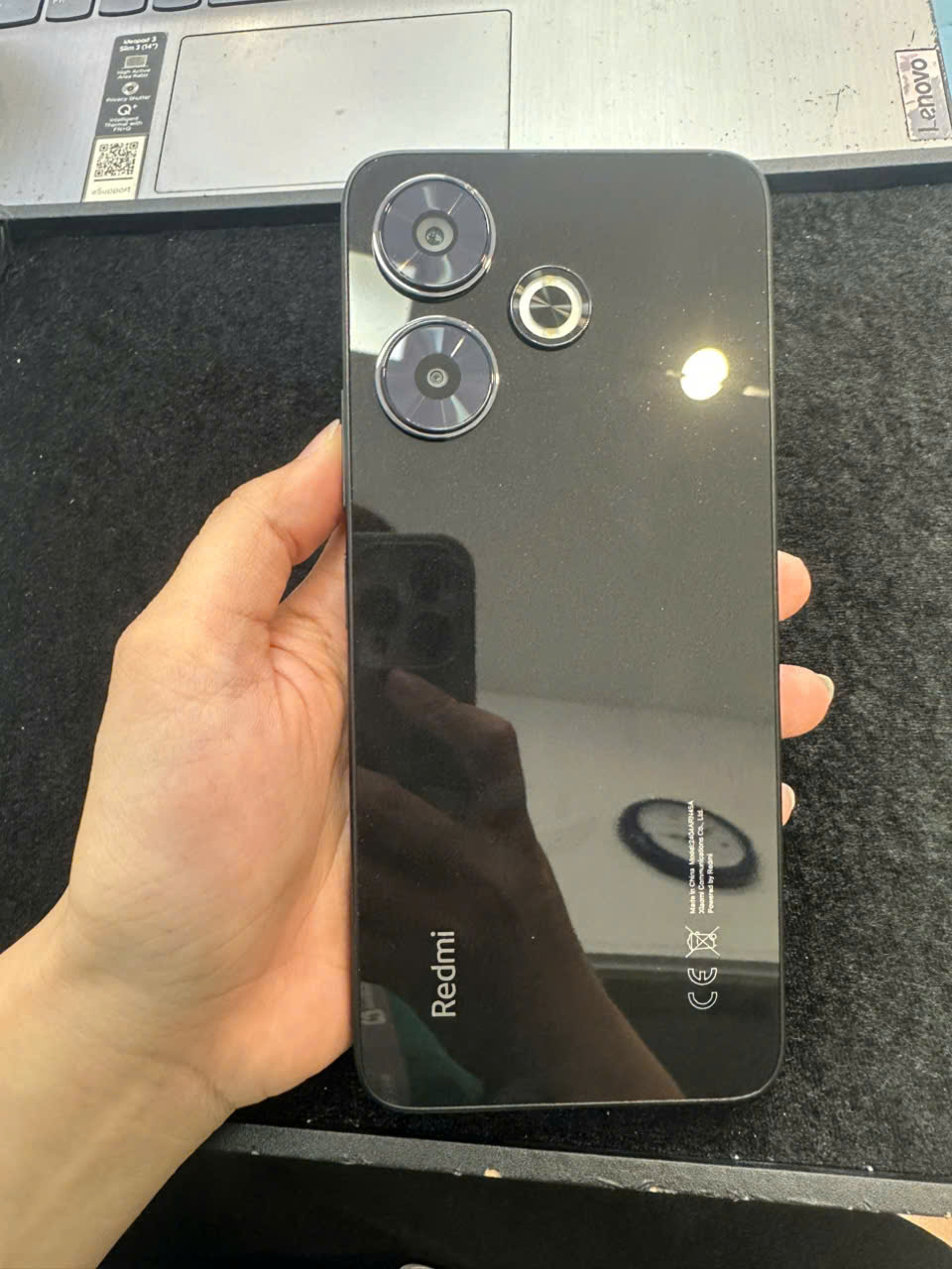 Điện thoại di động Redmi 13 Midnight Black 8GB RAM 128GB ROM (2404ARN45A)_MZB0GYYEU - 866102070481582 - MZB0GYYEU