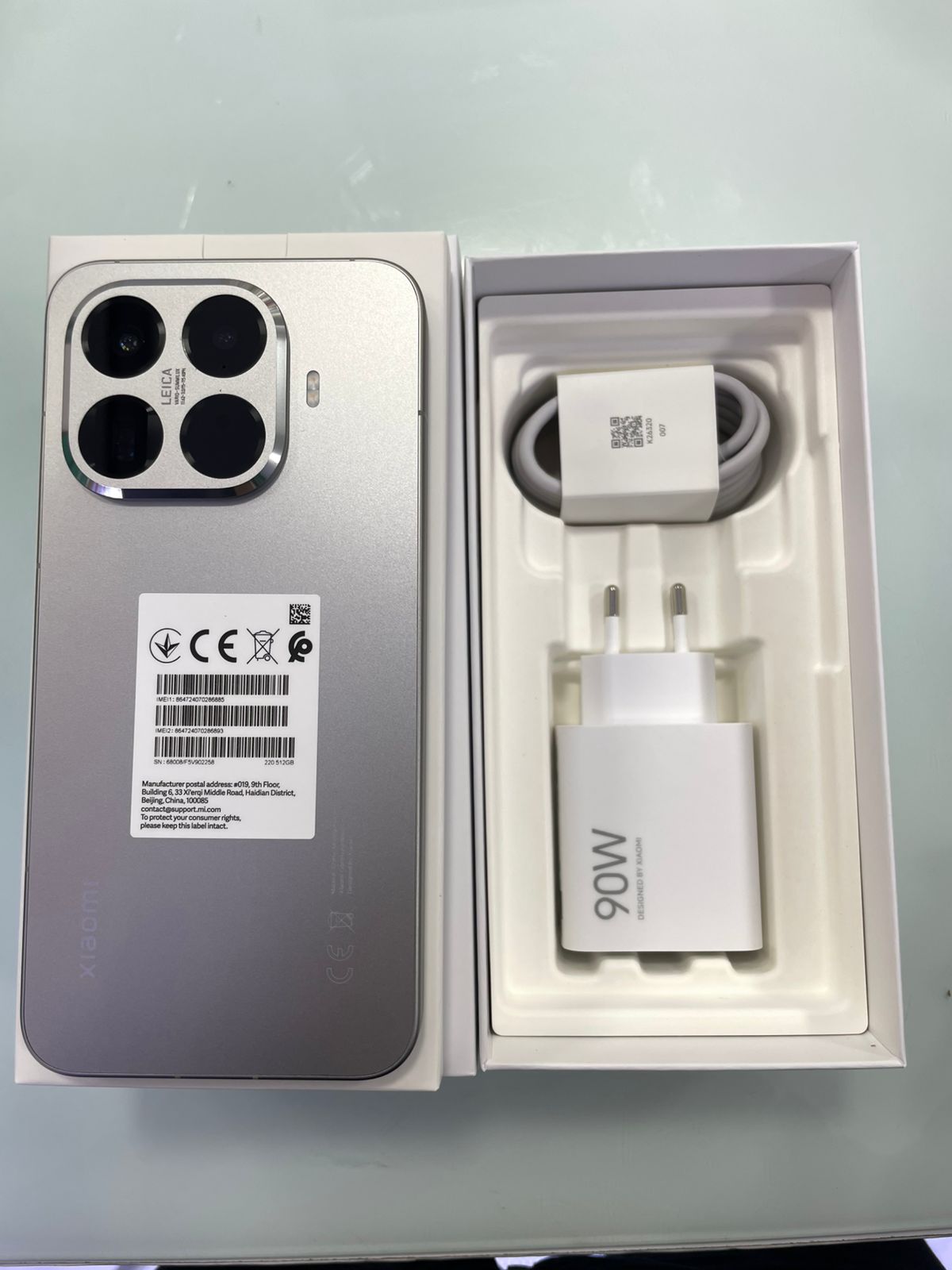 ĐIỆN THOẠI DI ĐỘNG (TEL) XIAOMI 15T PRO 6.83"/MTK D9400+/12G/512G/50+50+12MP/32MP/5500mAh (2506BPN68G)/XÁM- TBH