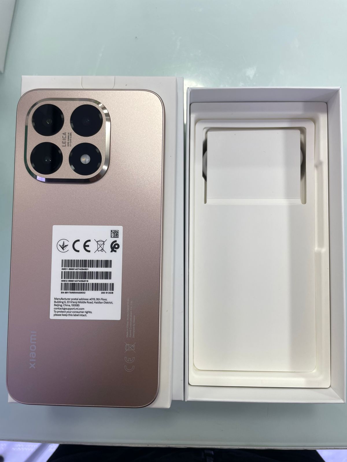 ĐIỆN THOẠI DI ĐỘNG (TEL) XIAOMI 15T 6.83"/MTK D8400 Ultra/12G/512G/50+50+12MP/32MP/5500mAh (25069PTEBG)/VÀNG- TBH