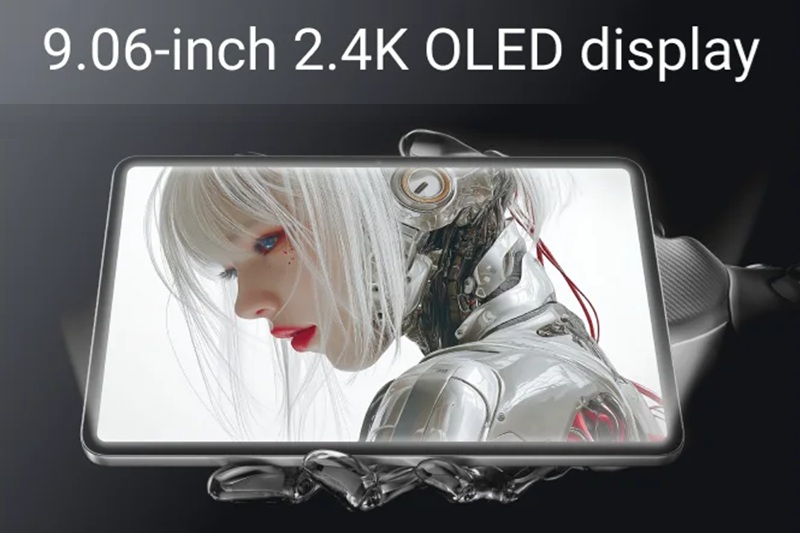 REDMAGIC Astra Gaming (16GB/512GB) sở hữu màn hình LTPO OLED 9.06 inch với độ phân giải 1504x2400 pixel và tần số quét 165Hz