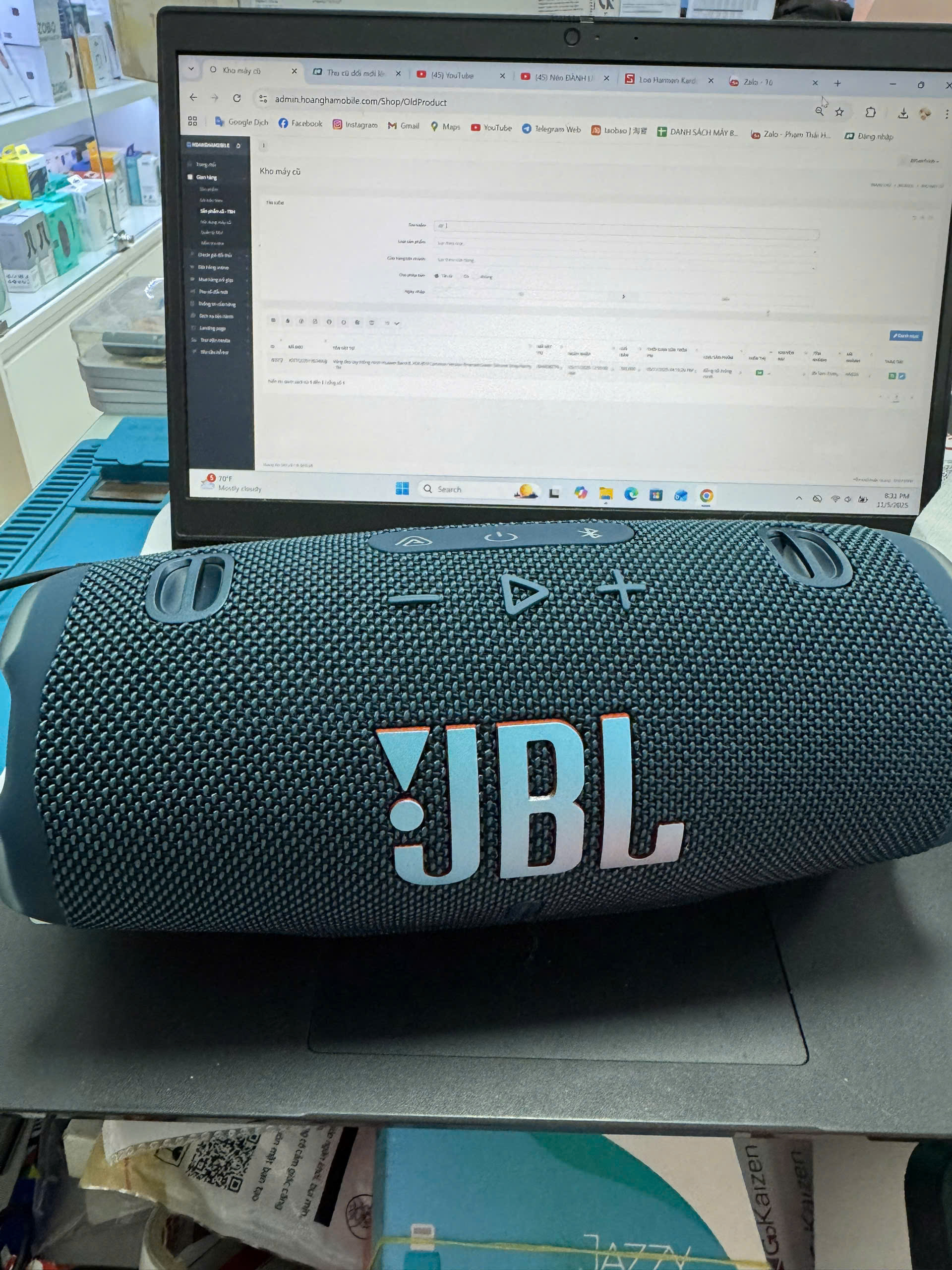 Loa Bluetooth JBL Charge 6 - Blue