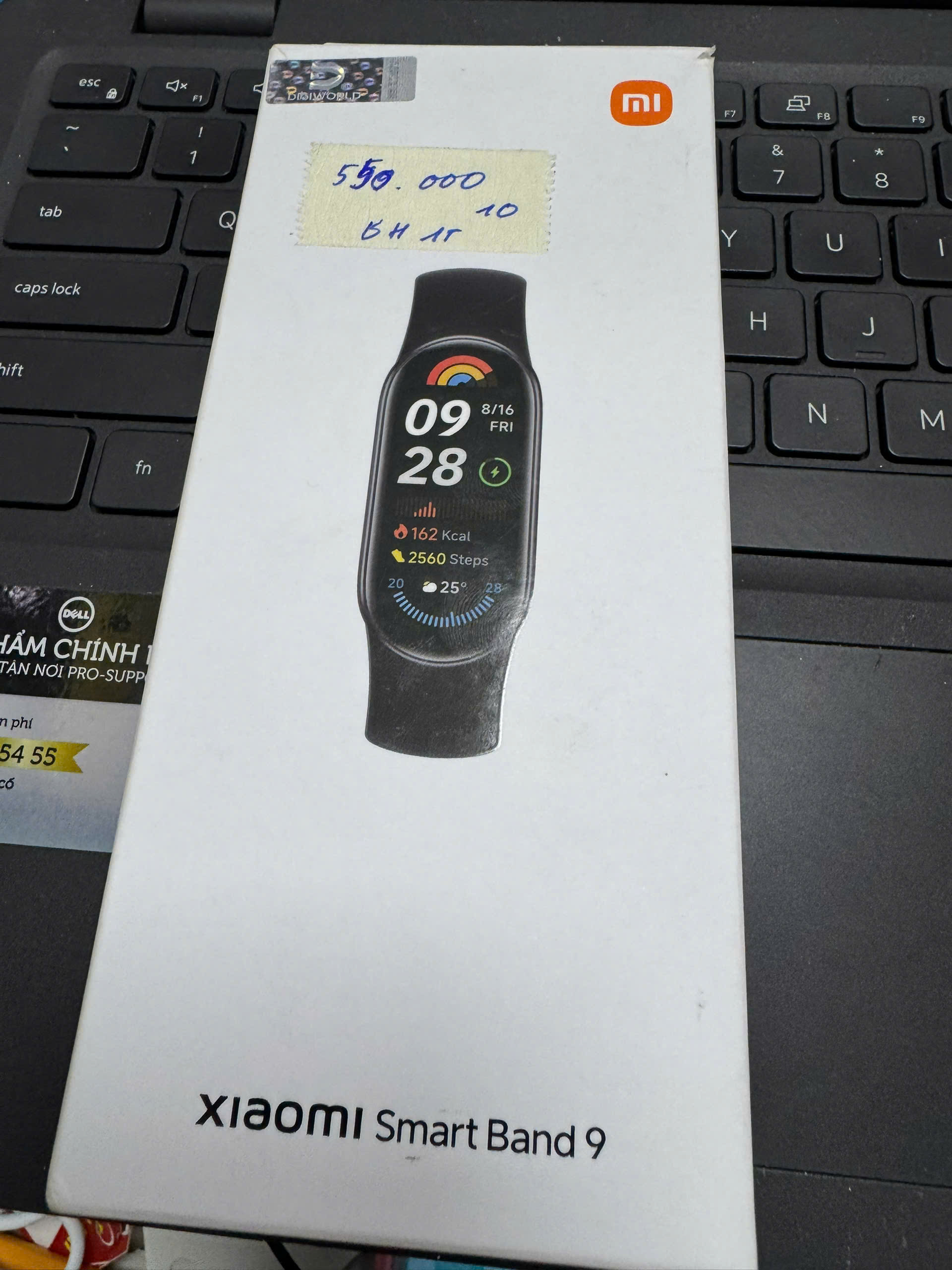 VÒNG ĐEO TAY THÔNG MINH (BAND) Xiaomi Smart Band 9 Đen (BHR8337GL)