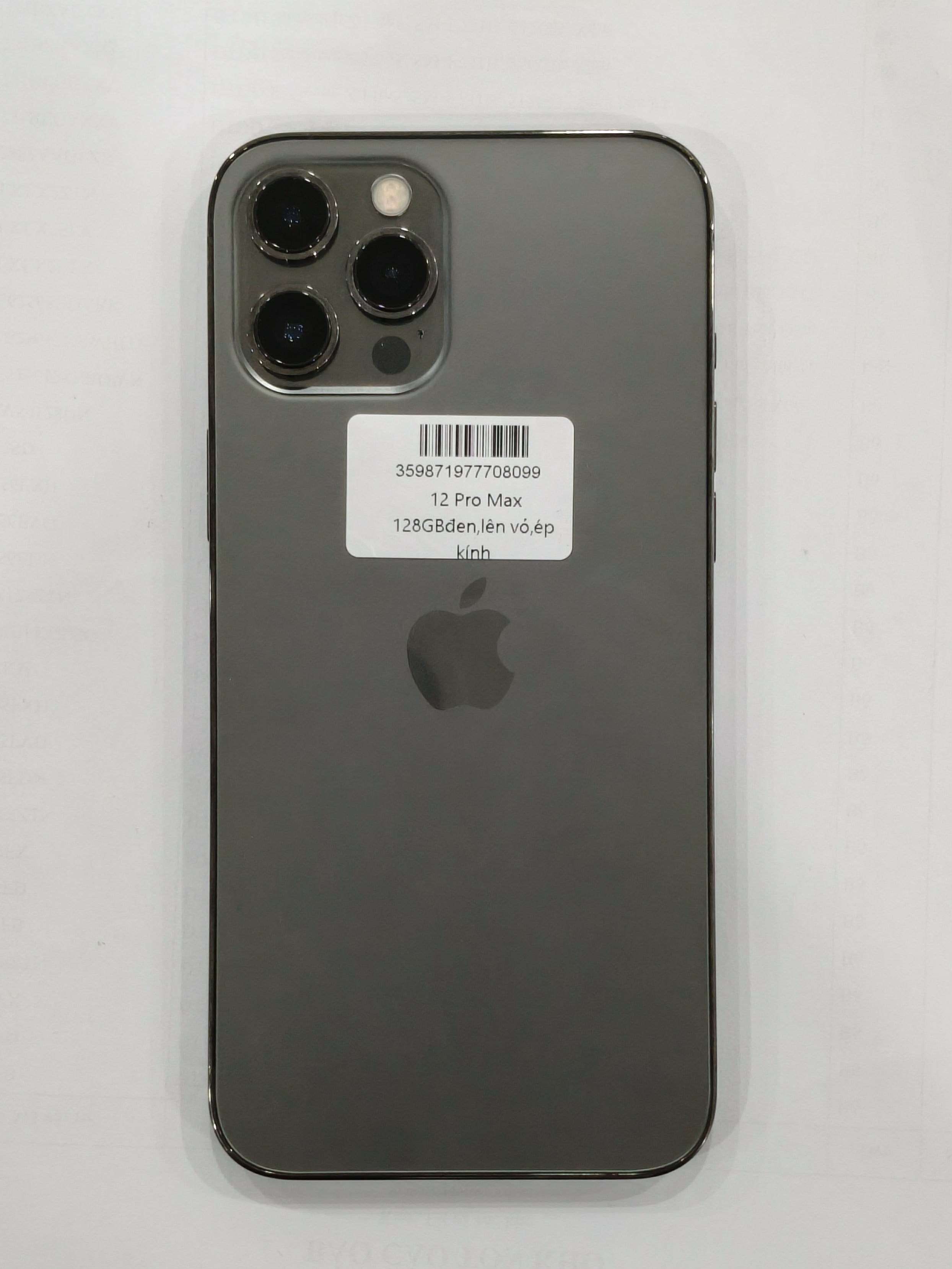 ĐTDĐ Apple iPhone 12 Pro Max 128GB Graphite - Cũ 