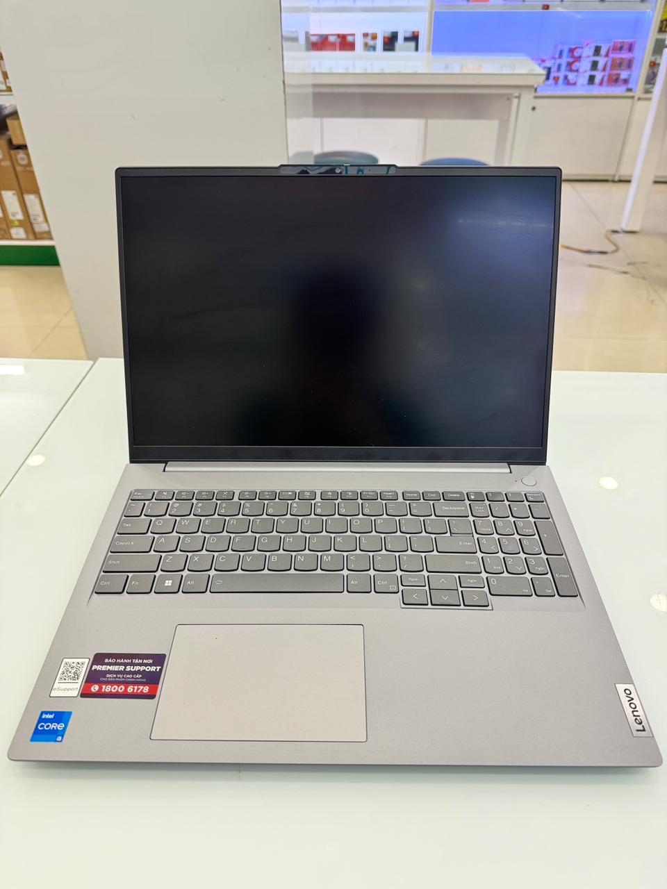 Máy tính xách tay LENOVO ThinkBook 16 G6 IRL i5-13420H/16GD5/512GSSD/16.0WUXGA/Wifi6/BT5.3/4C71/W11SL/LKB/2Y/XÁM_21KH00Q0VN - SP