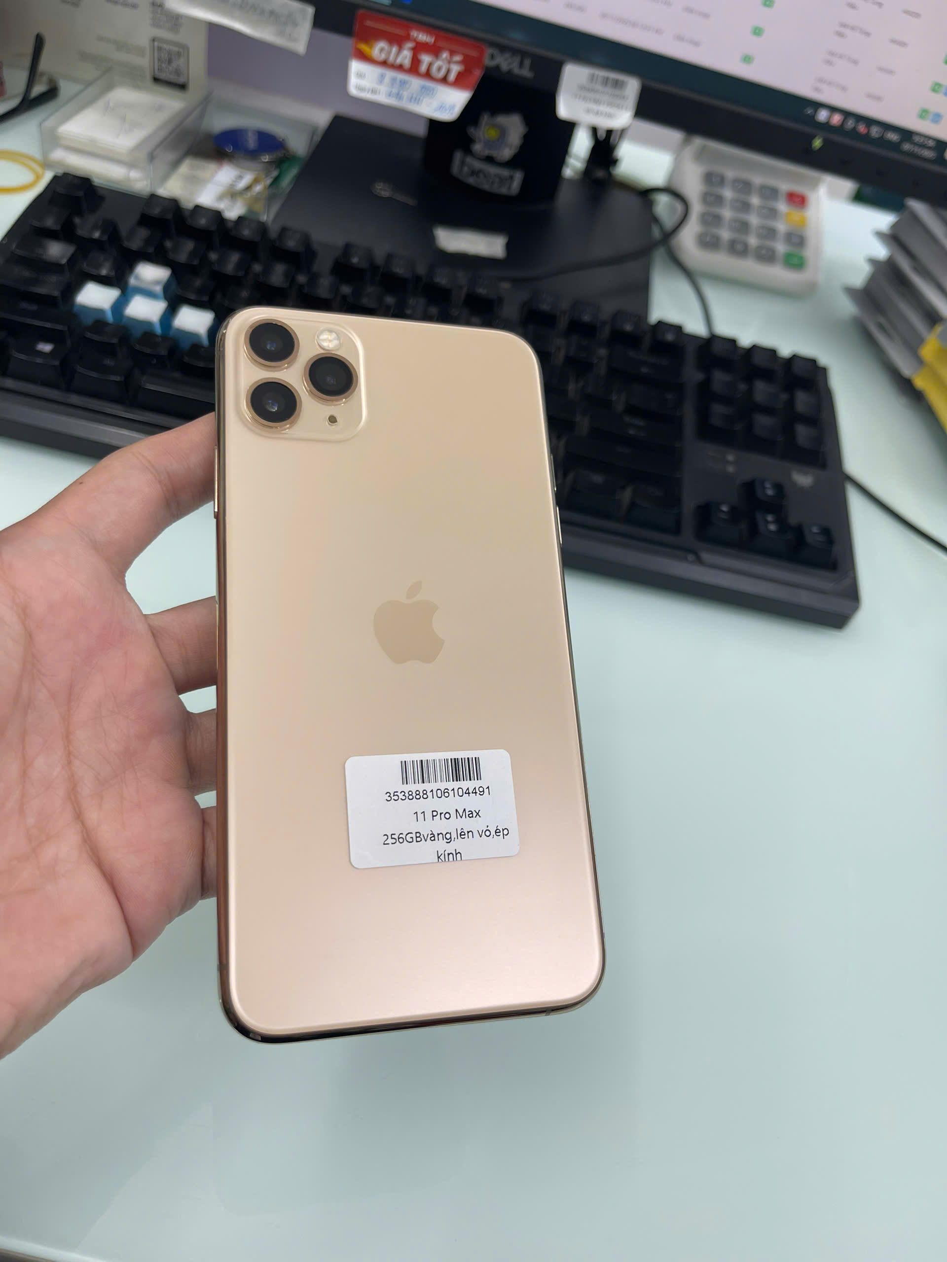 Iphone 11 Pro Max 256GB Cũ - Gold - 353888106104491 - IC11M256G
