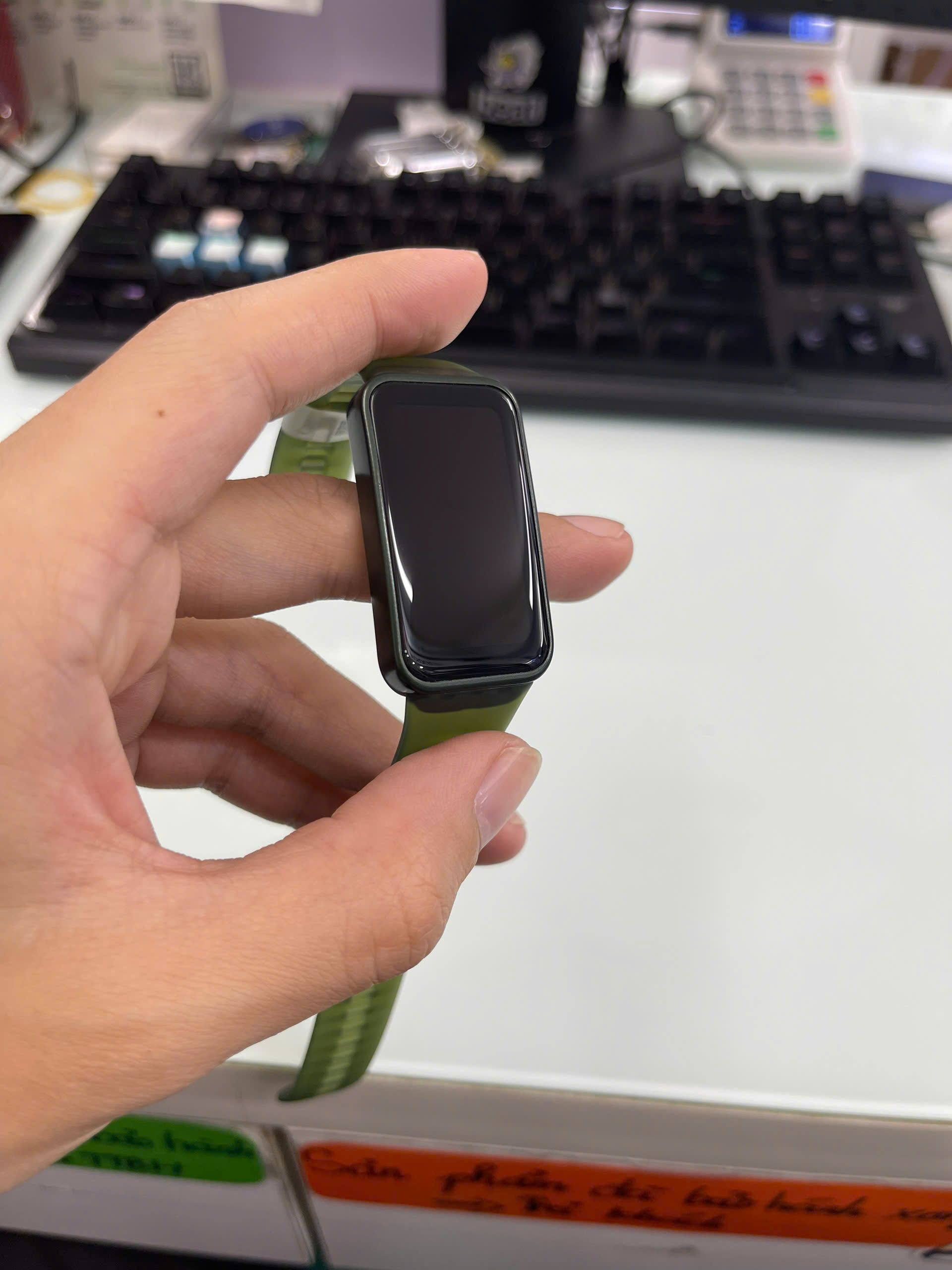 Vòng đeo tay thông minh Huawei Band 8, ASK-B19 Common Version Emerald Green Silicone Strap/Xanh - TN - KSTTQ23519024055 - BAND8Z