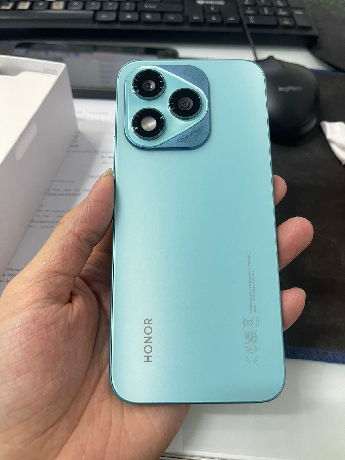 Điện thoại di động Honor 400 Lite 5G (12+256GB) Xanh lá (Marrs Green)_ABR-NX1 - 869705076665953 - H400LI12256GR-28 Trần Phú