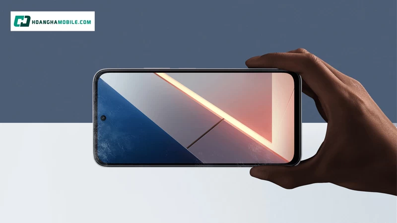 POCO M7 với màn hình kích thước lớn. POCO M7 với màn hình kích thước lớn.